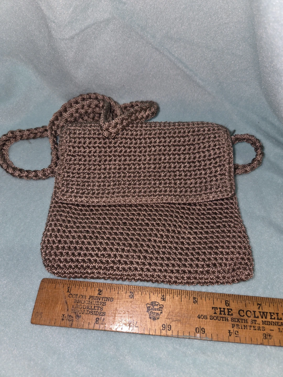 The Sak Woven Brown Small Shoulder Bag