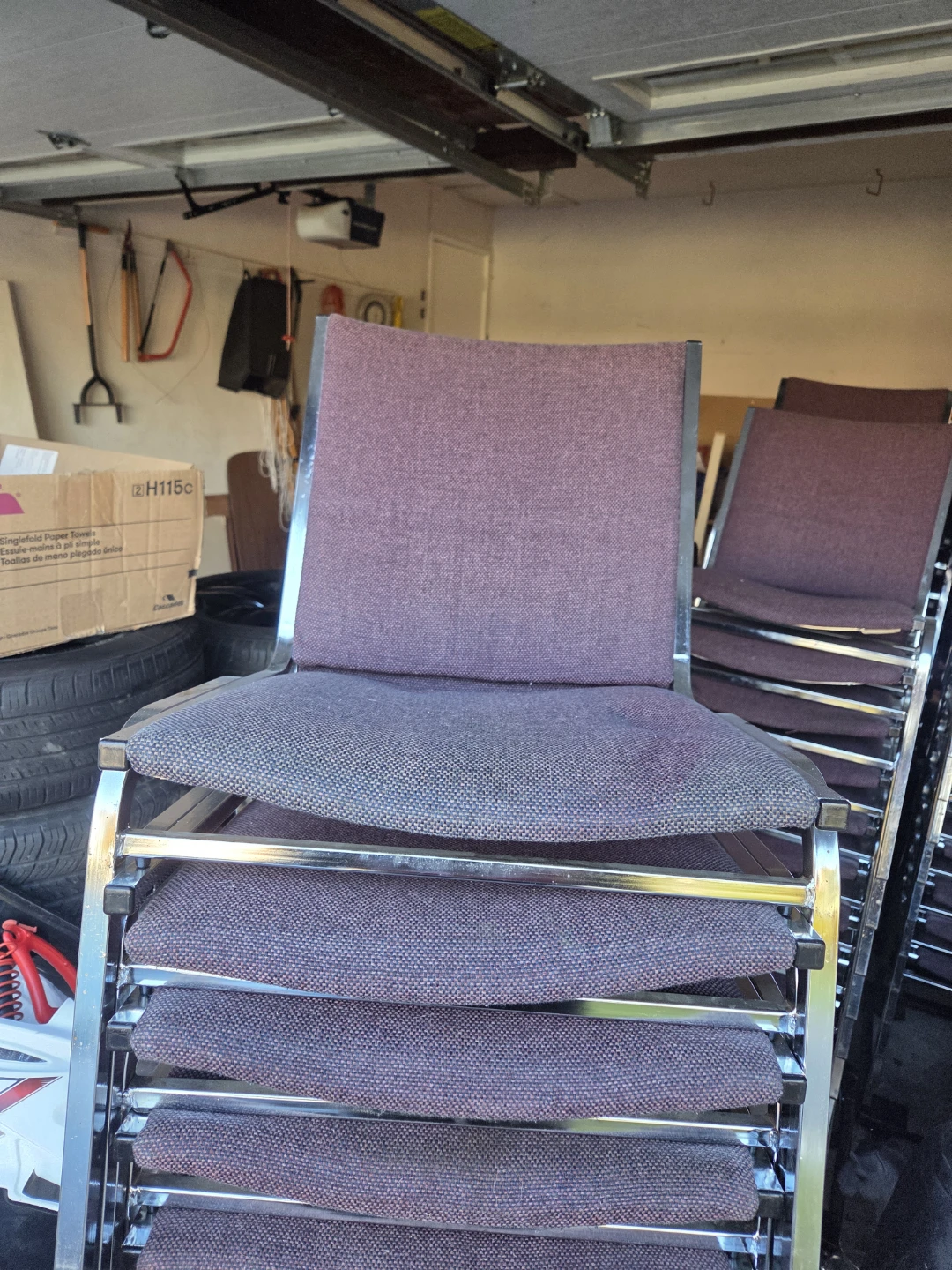 Stacking Chairs (Set of 60-65) - photo 2