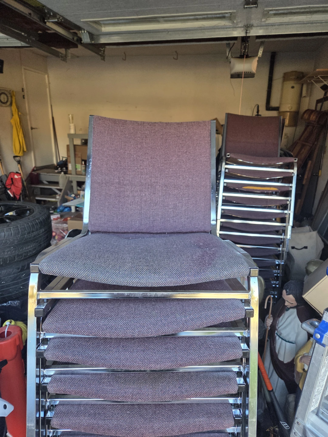 Stacking Chairs (Set of 60-65) - photo 4