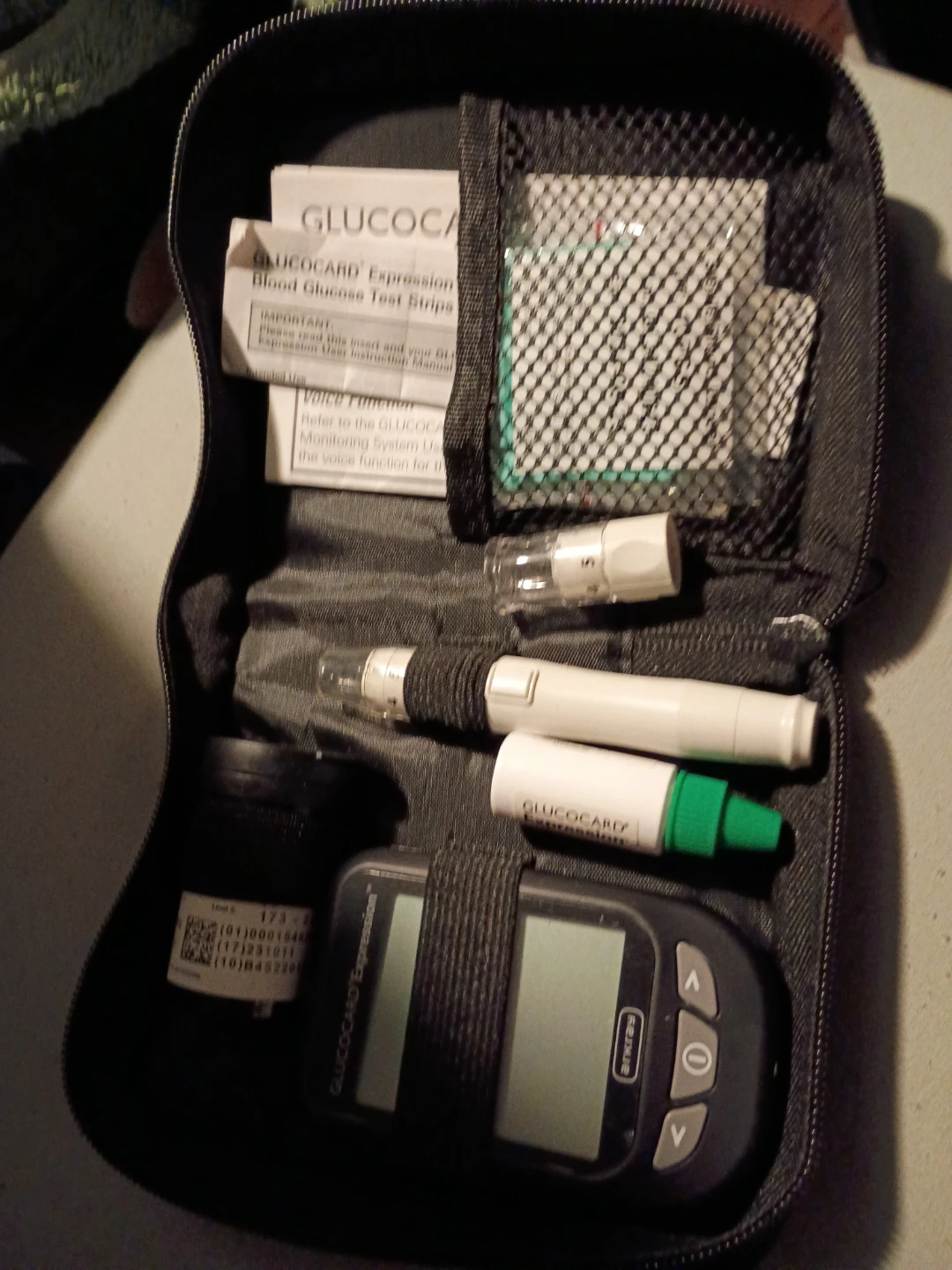 Glucocard Expression Blood Glucose Monitoring System