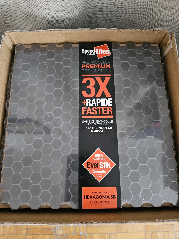 Speed Tiles Hexagonia SB Peel & Stick Tiles