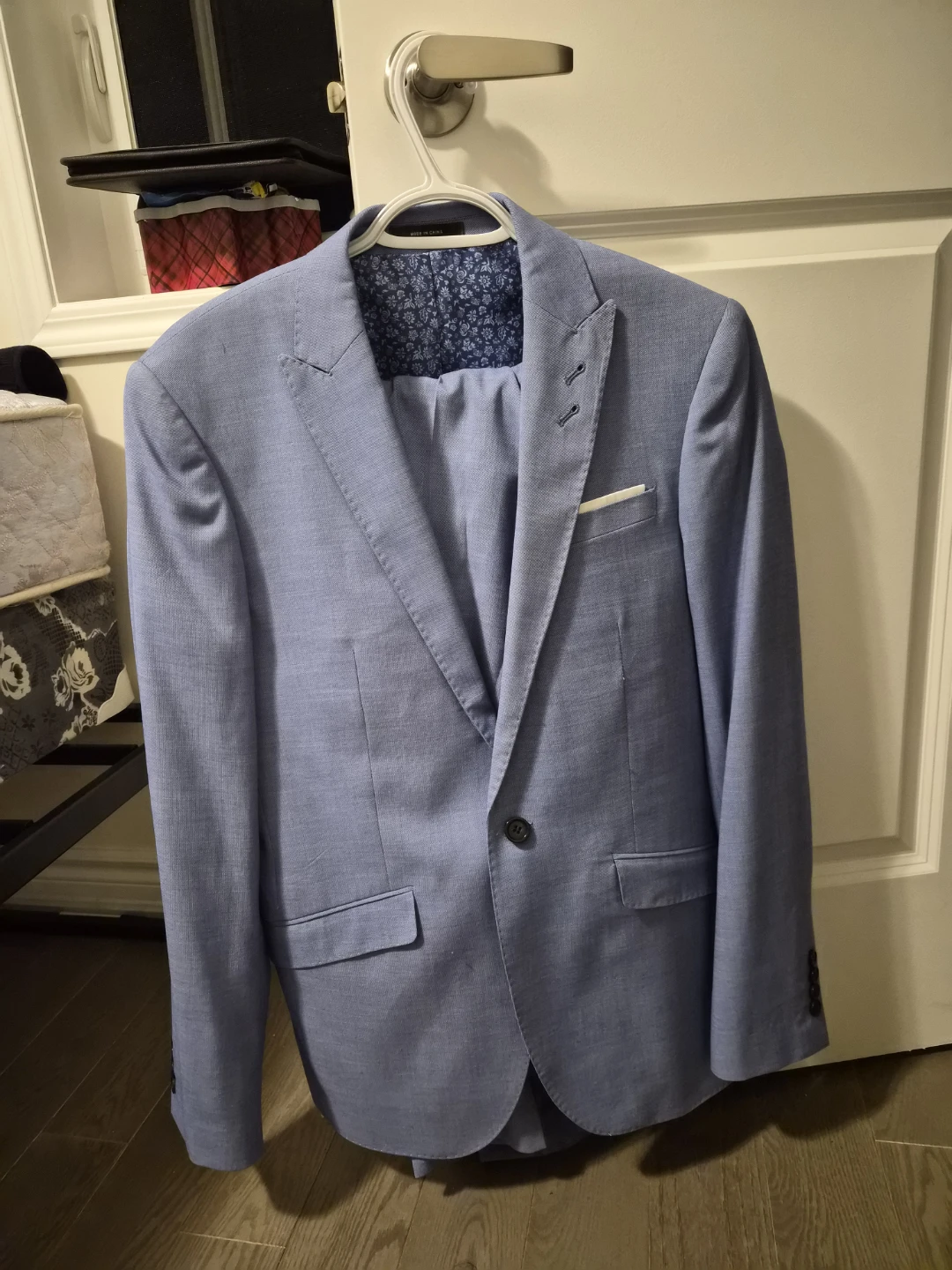 Primark Slim Fit Men's Suit - Blue - photo 4