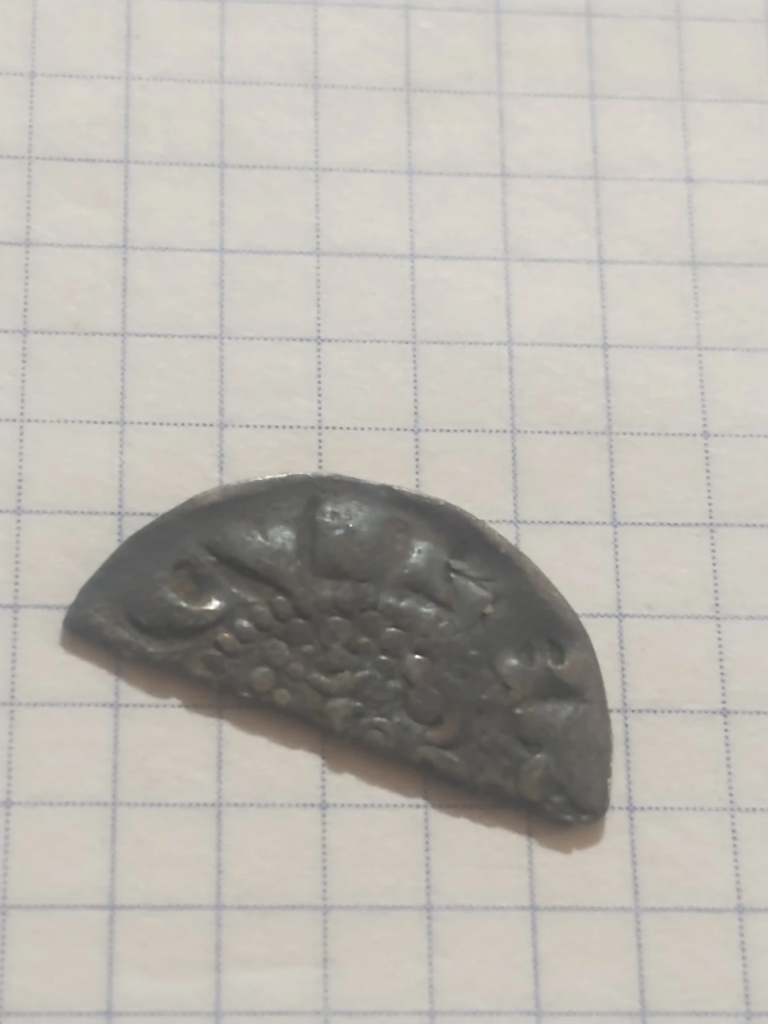 England medieval silver fractional coin - photo 2
