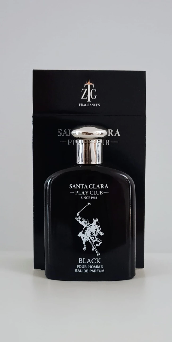 Santa Clara Play Club Black Eau de Parfum for Men, 100ml
