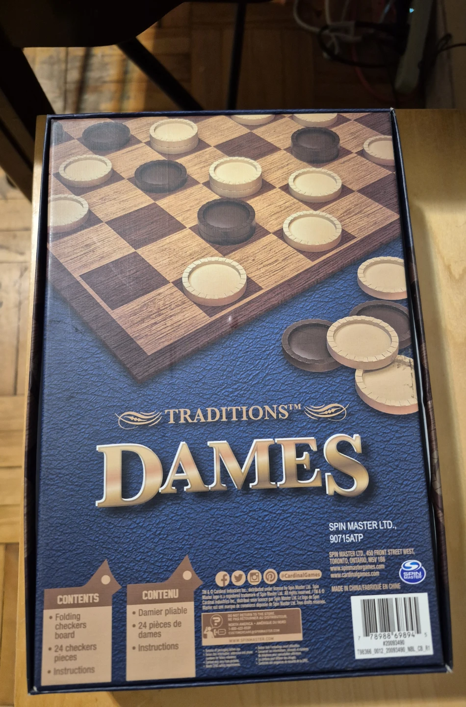 Traditions Checkers Board Game - photo 2