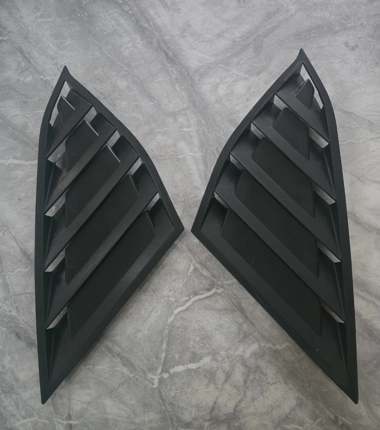 Glossy Black Window Louver Vents for Honda Accord - photo 4