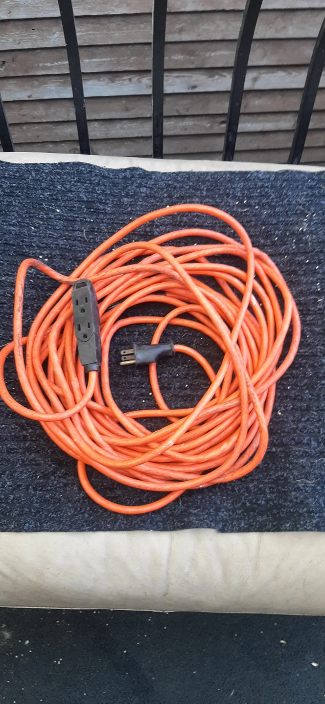 Orange Extension Cord