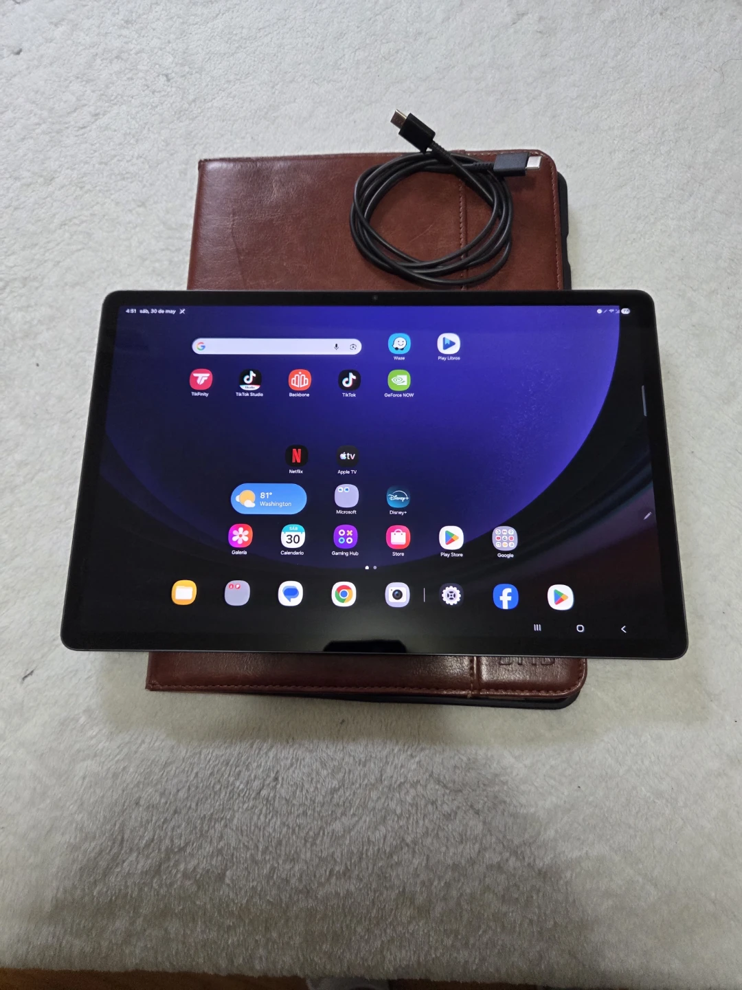 Samsung Galaxy Tab S9+ 5G de 12.4 pulgadas