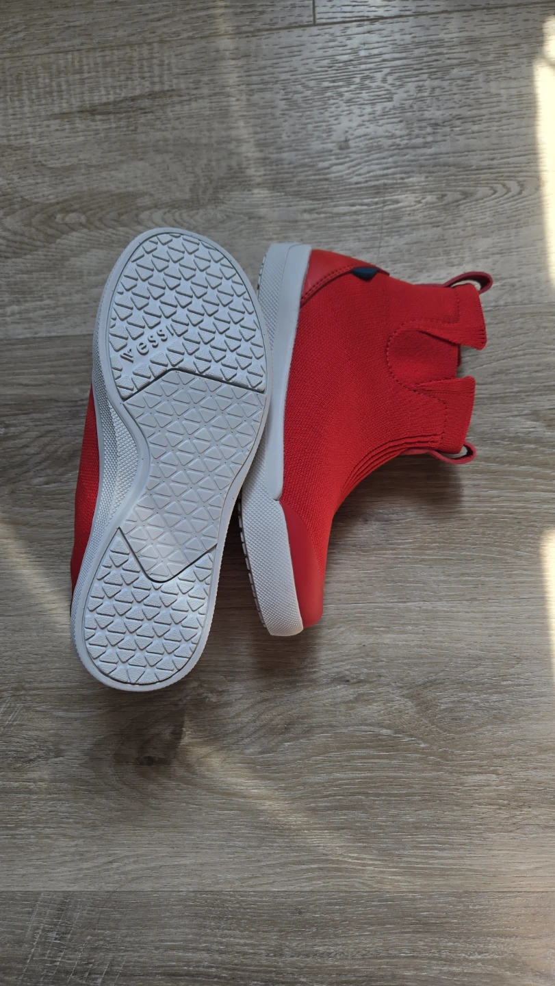 Vessi Red Shoes