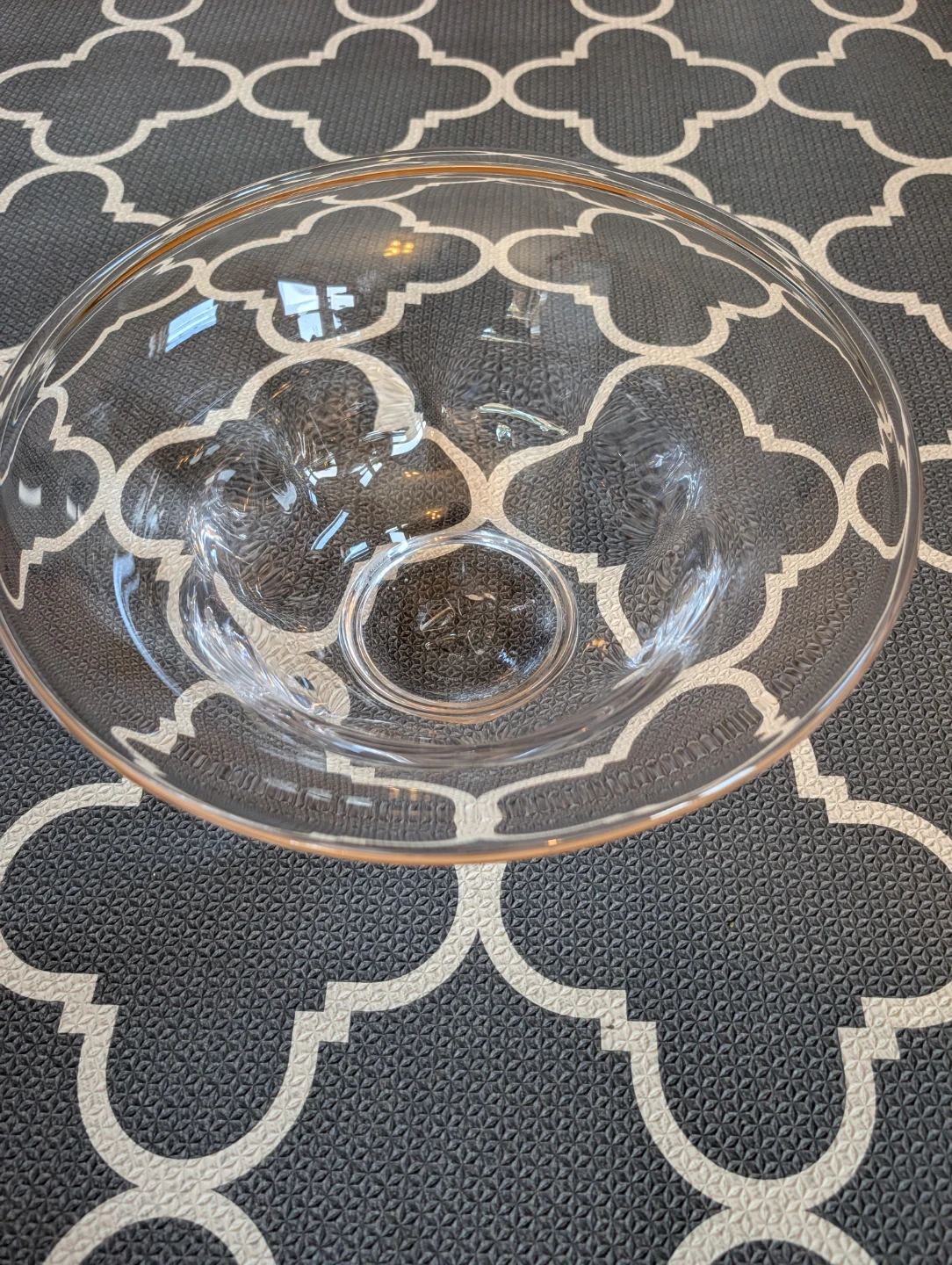 Simon Pearce Shelburne Hand Blown Glass Large Centerpiece Bowl - photo 2