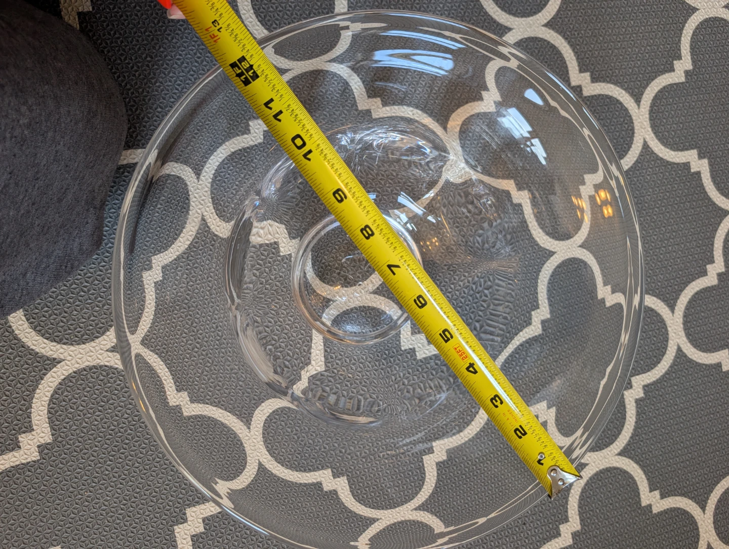 Simon Pearce Shelburne Hand Blown Glass Large Centerpiece Bowl - photo 3
