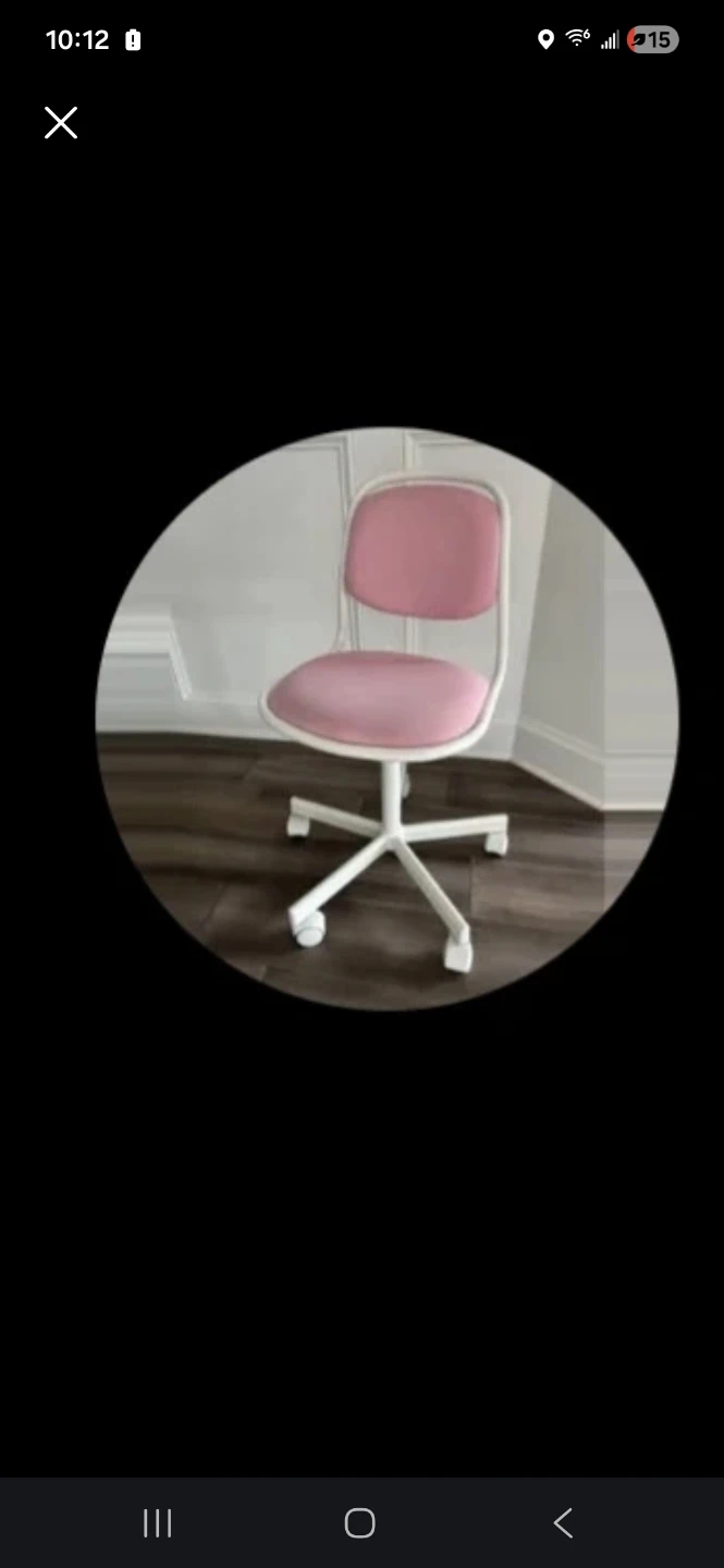 Pink Office Chair