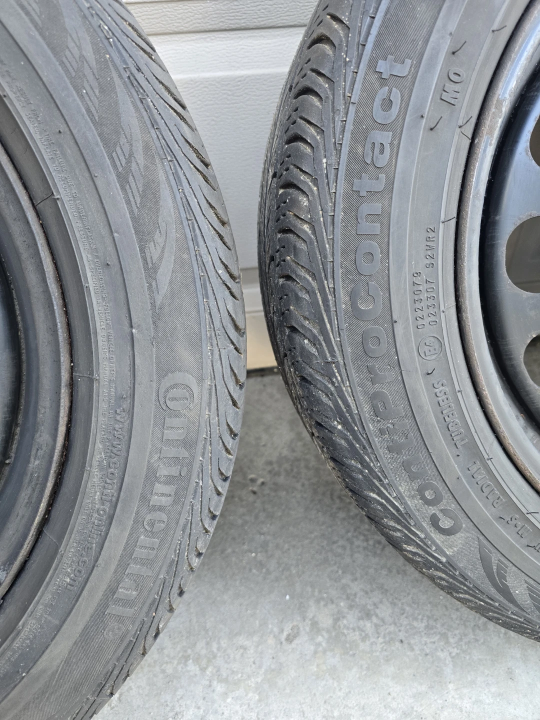 Set of 4 Continental ProContact Tires 205/55 R16 - photo 3