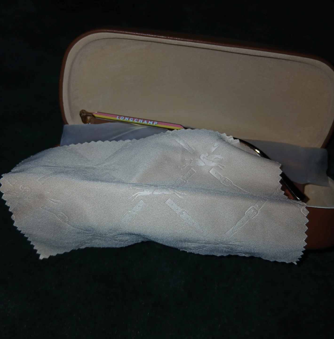 Longchamp Peach Gradient Sunglasses with Case - photo 5