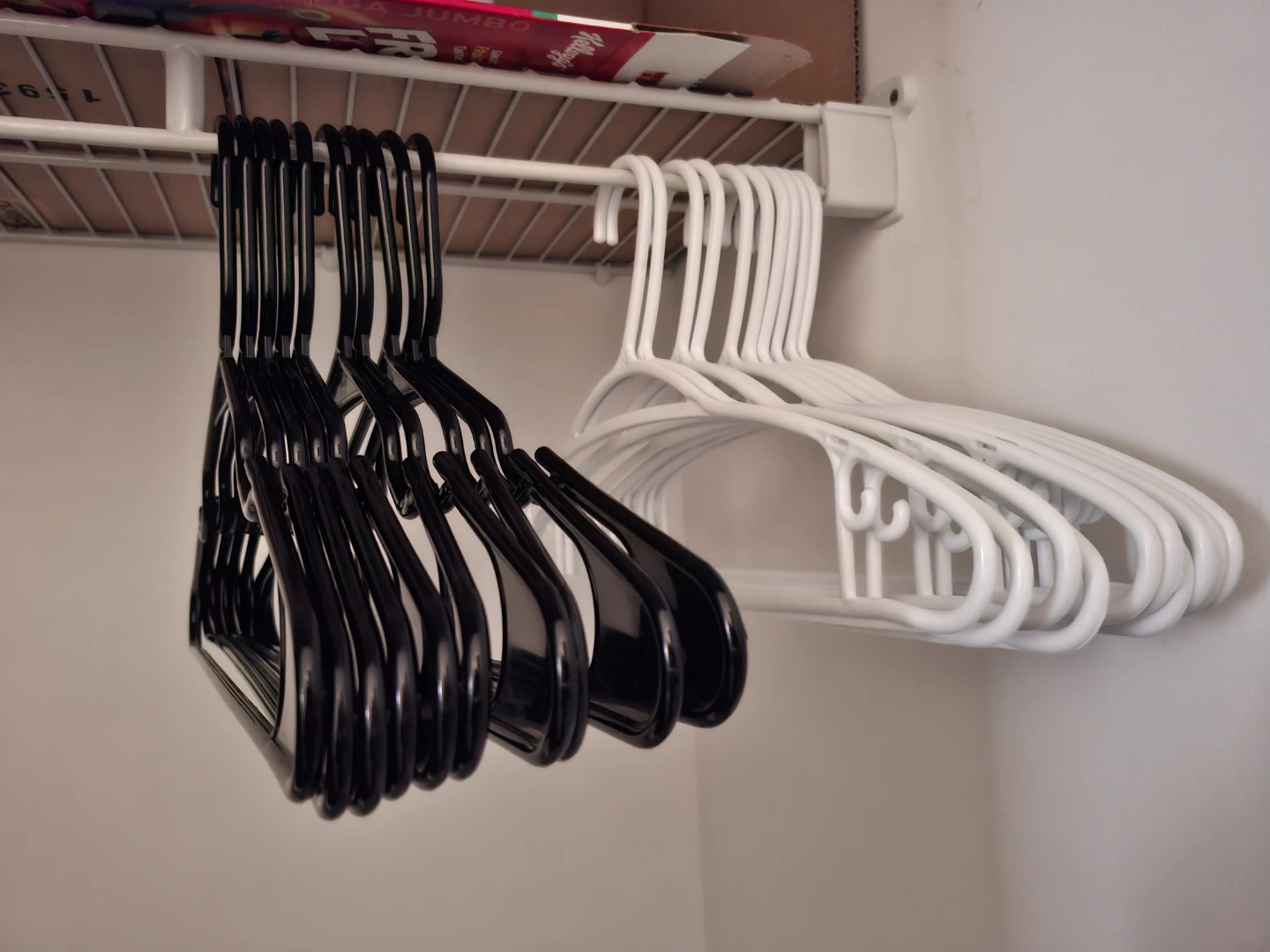 Lot of Hangers - Black and White