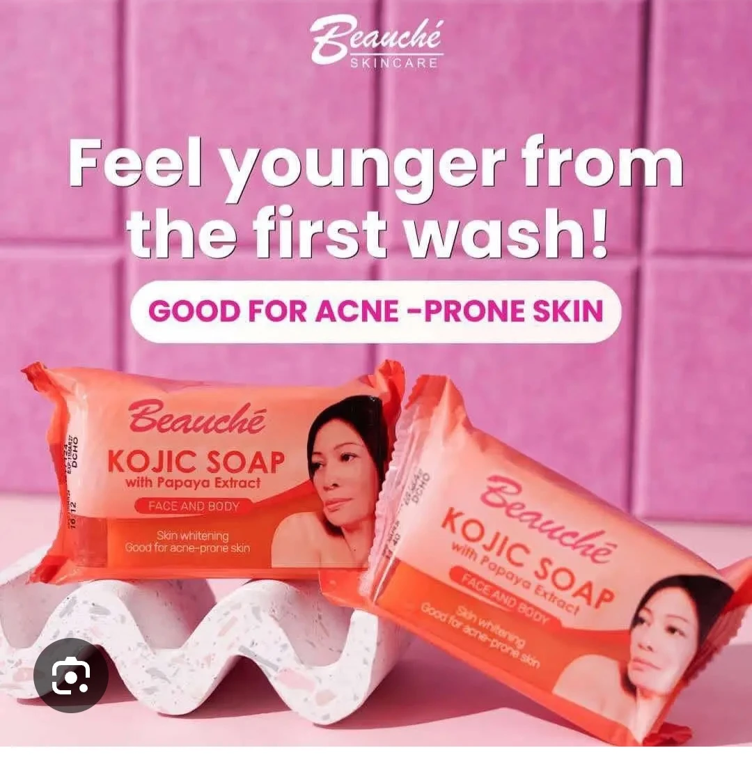 Beauché Skin Care Kojic Soap with Papaya Extract