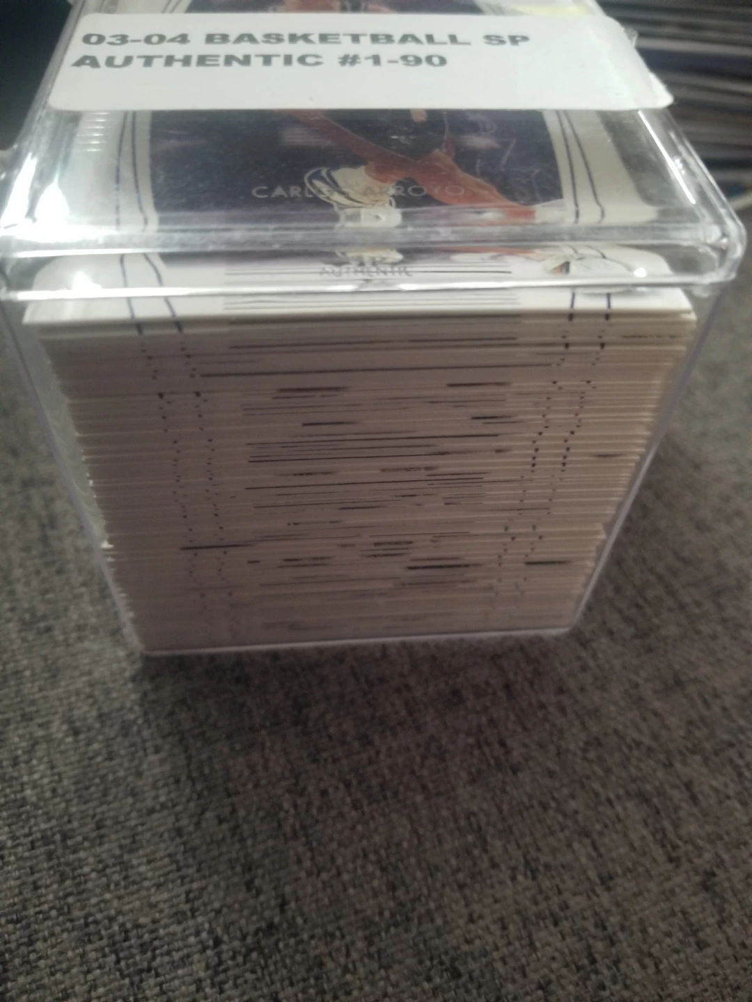 2003-04 Upper Deck SP Authentic Basketball Cards #1-90 - photo 2