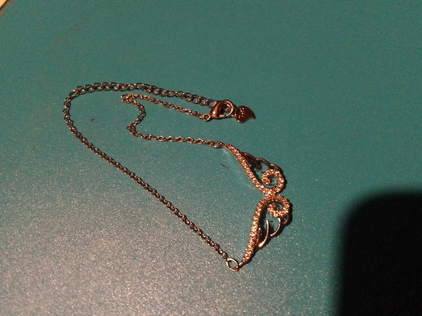 Angel Wing Charm Bracelet