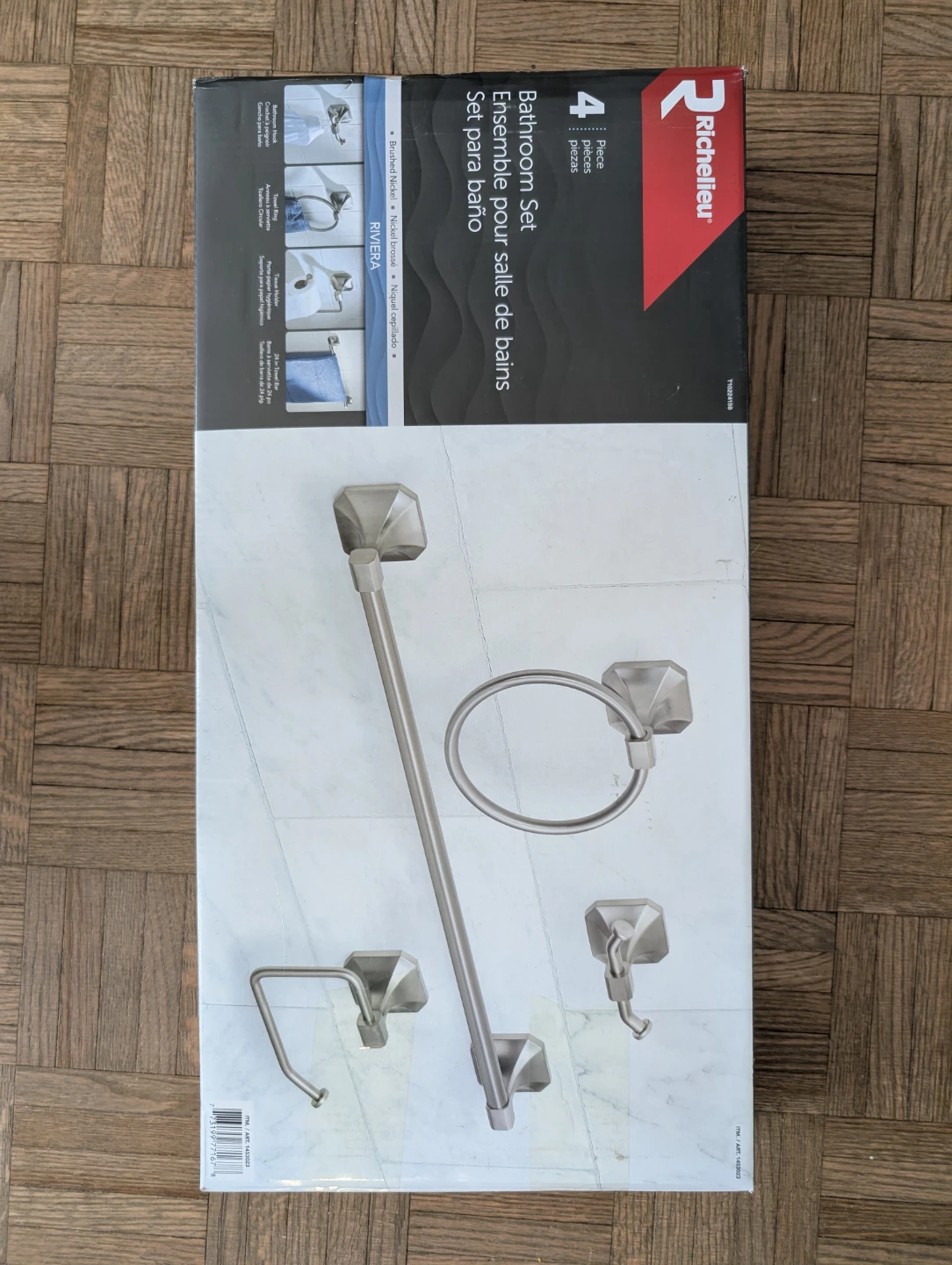 Richelieu 4-Piece Bathroom Accessory Set