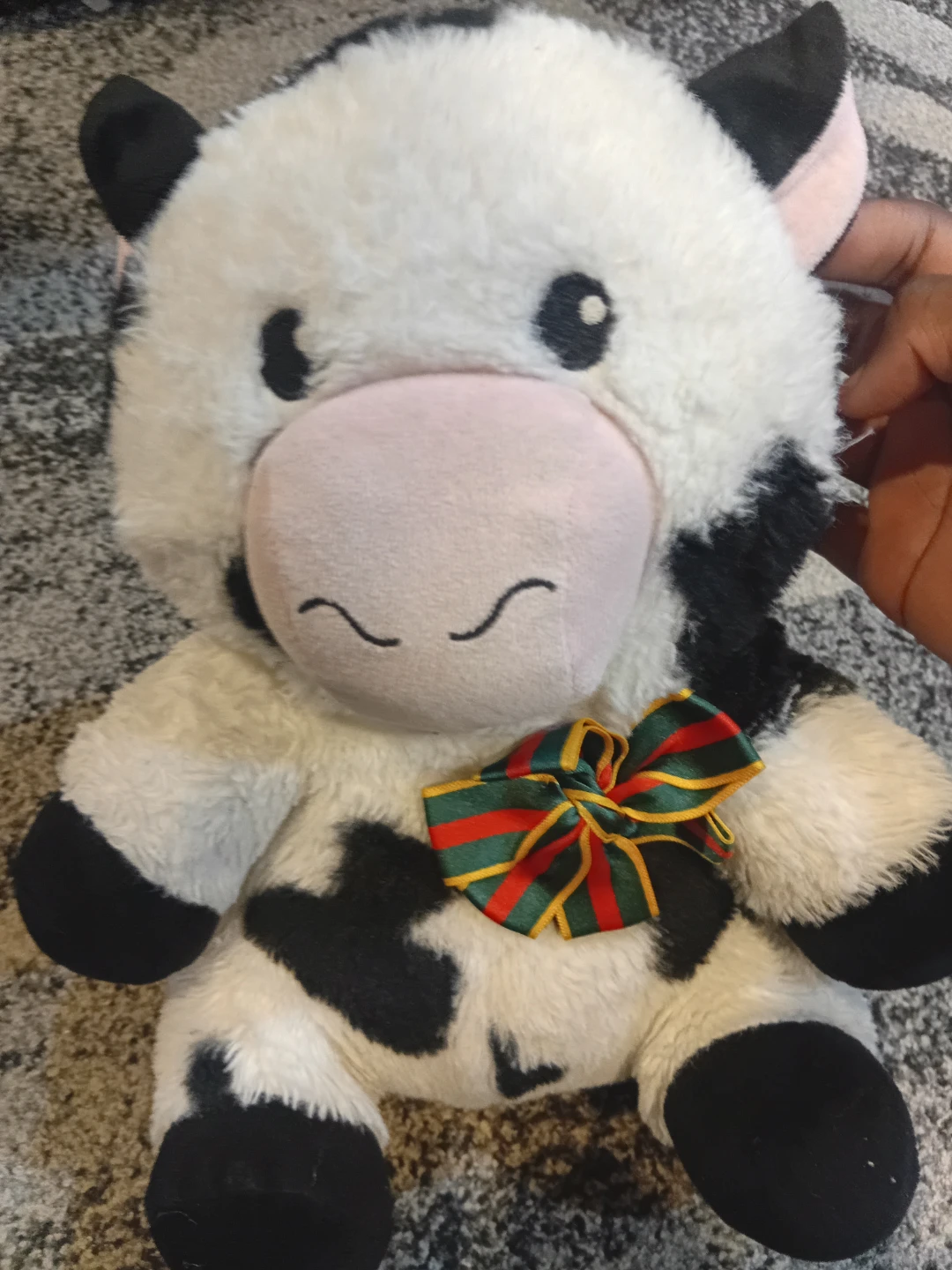 Cute Cow Plushie 🐮 Soft Stuffed Animal – Great Condition - photo 2