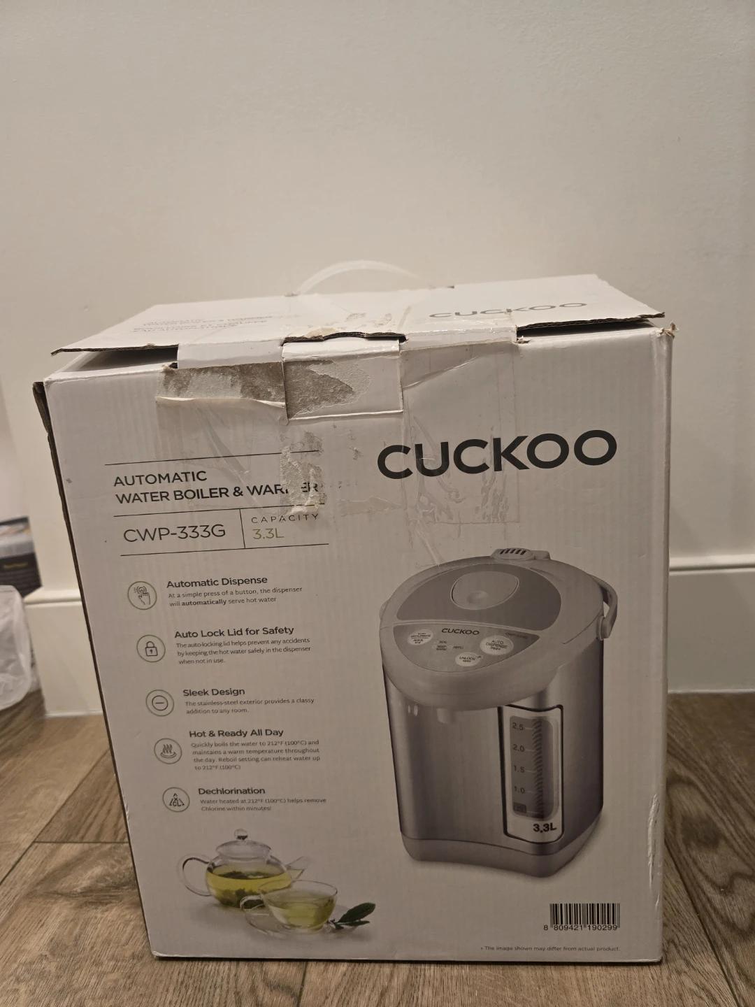 CUCKOO CWP-333G Automatic Water Boiler & Warmer 3.3L
