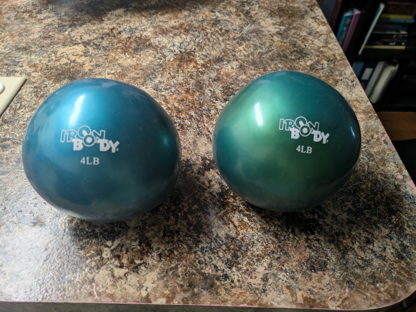 Iron Body 4LB Dumbbells (Pair)