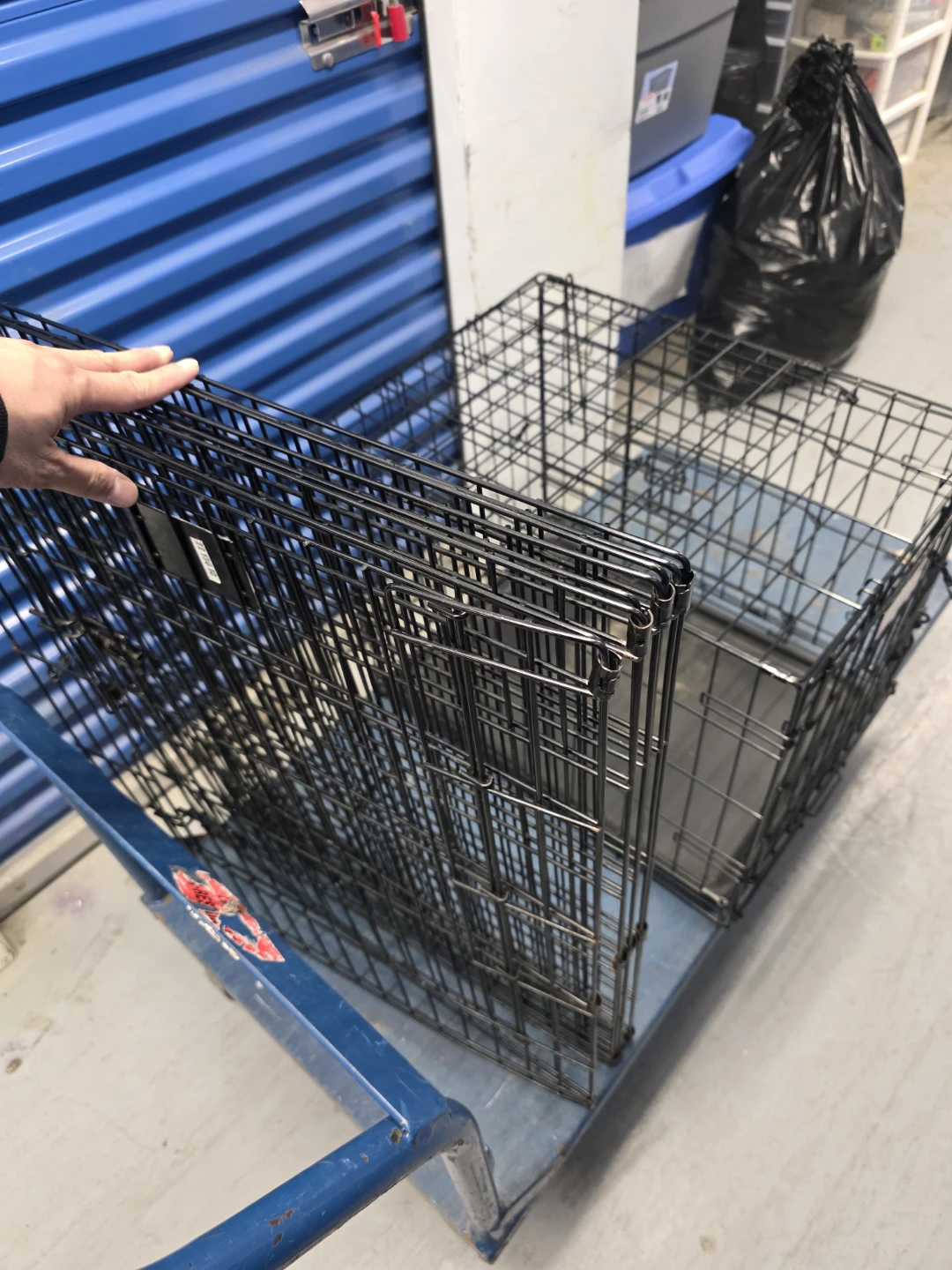 Puppy crate with fences for S/M size dog - photo 2
