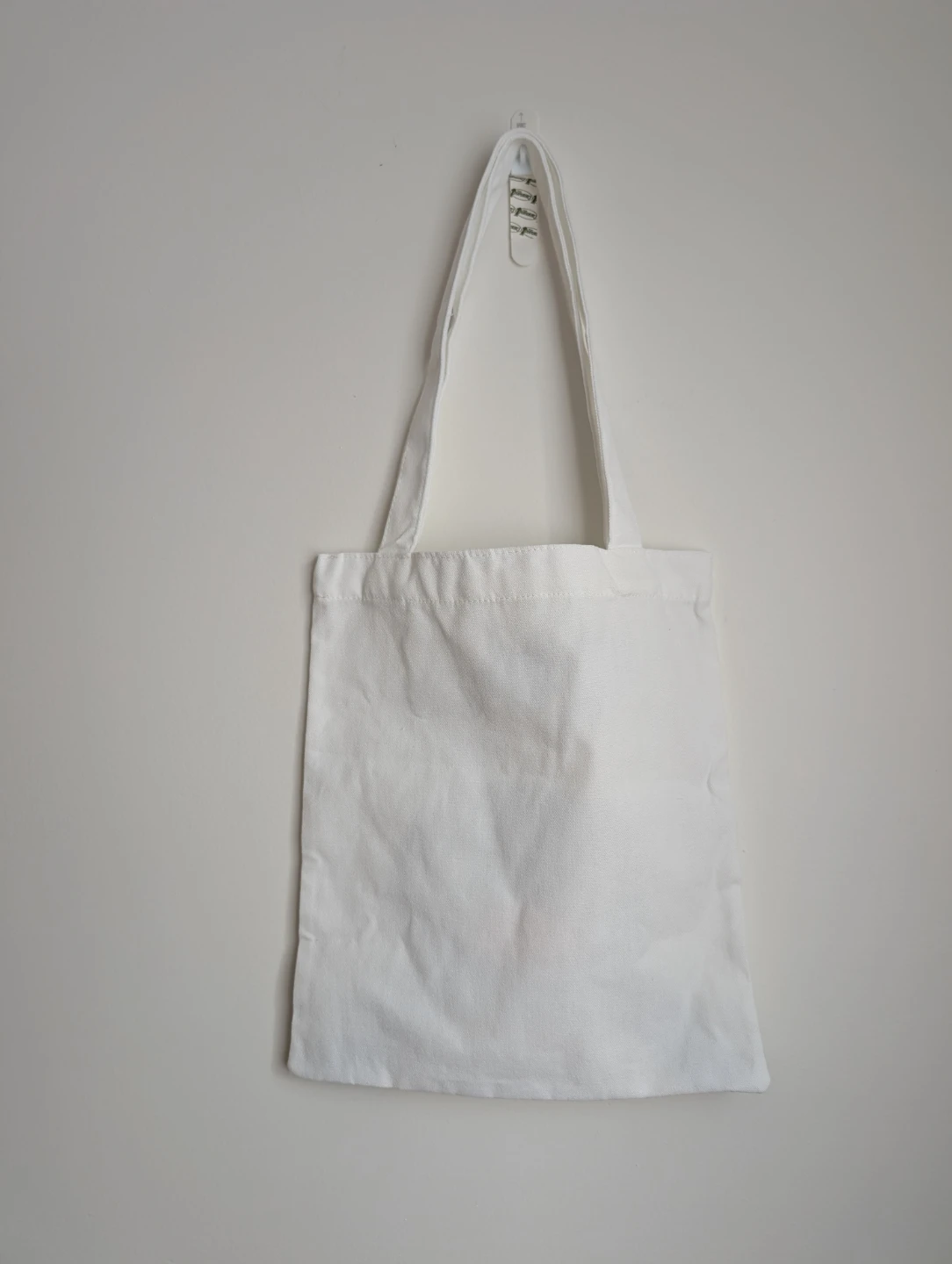 New White Pingu Tote Bag canvas - photo 3