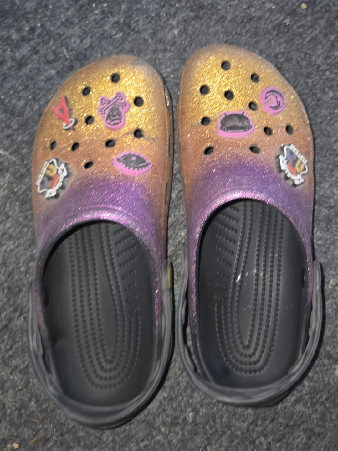 Crocs Glitter Clog Shoes