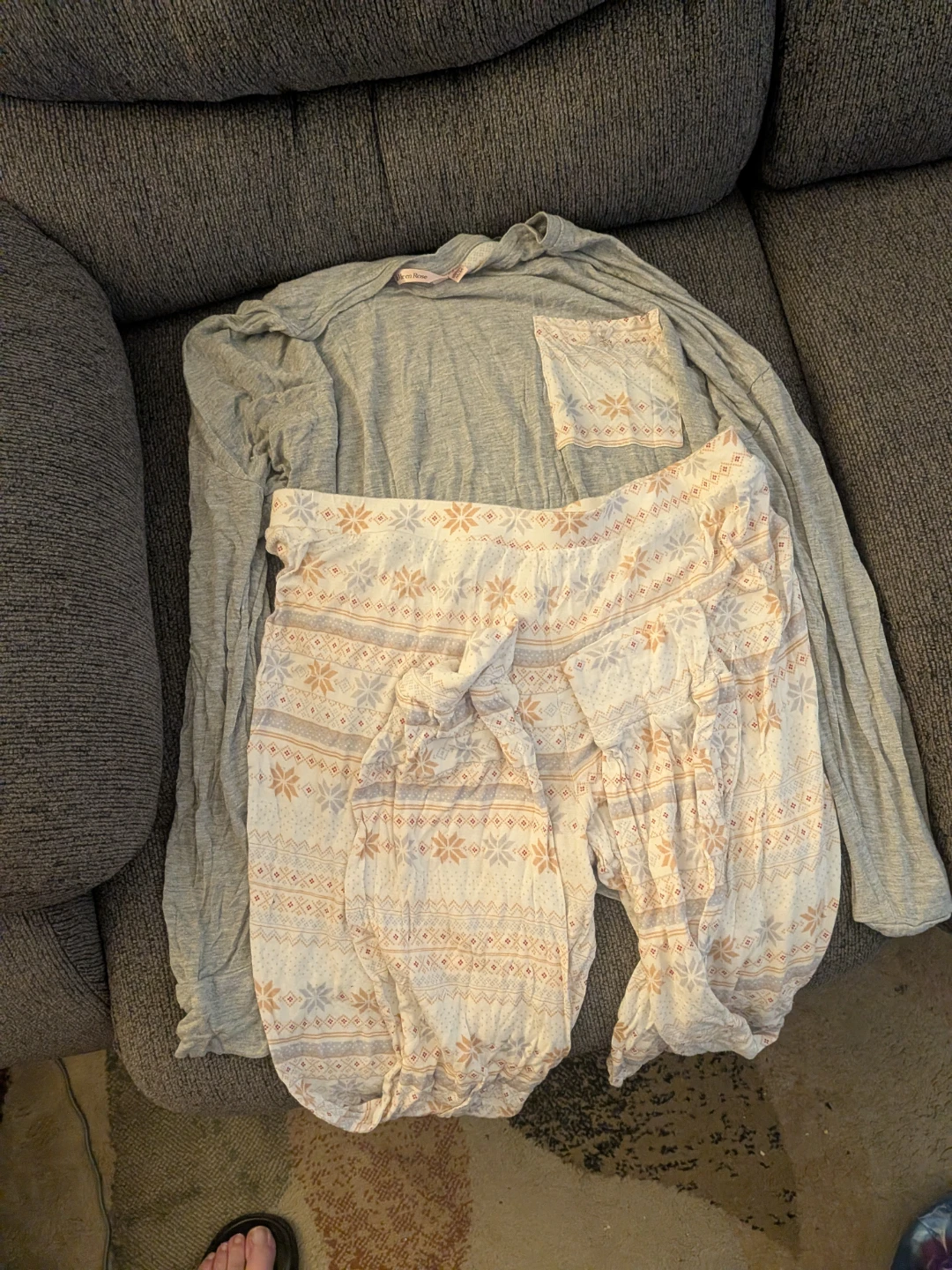 pajama or loungewear set. Pick up in st Albert