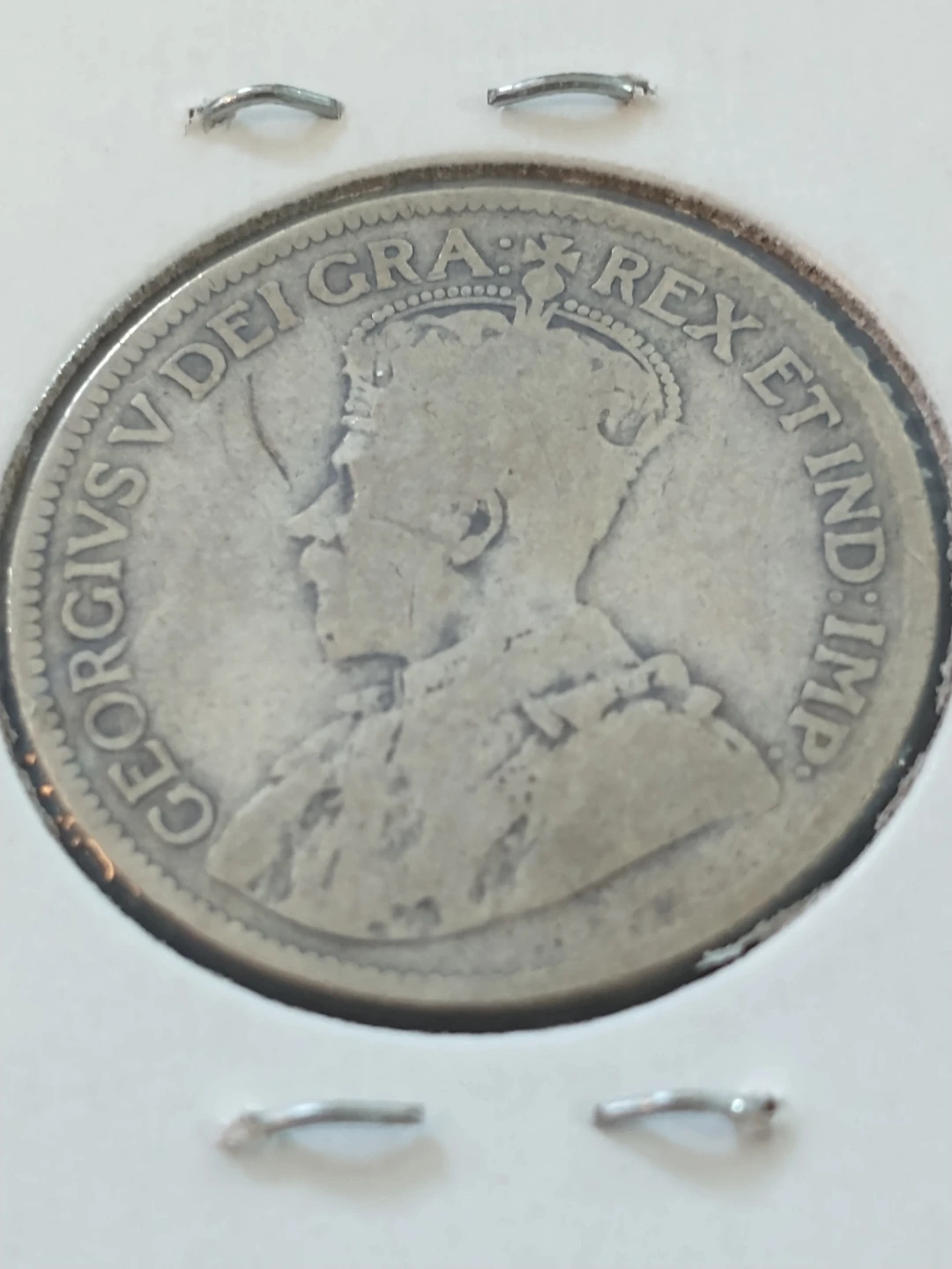 1916 Canada George V silver quarter - photo 5