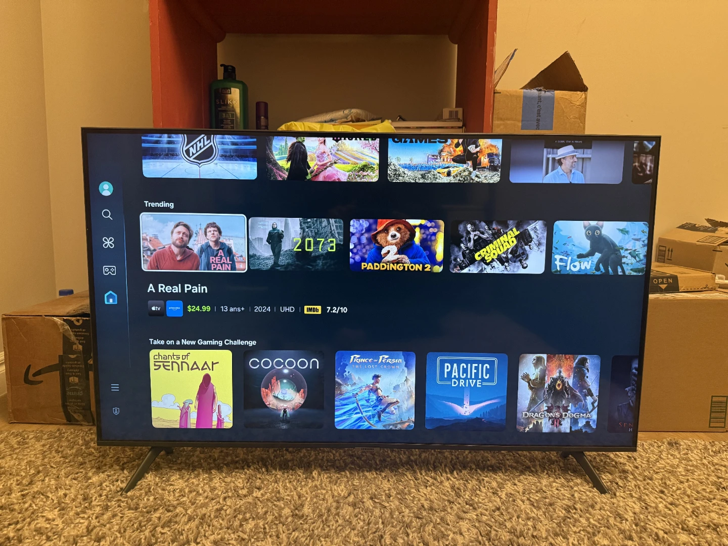 55 Inch Samsung Smart 4K TV - photo 2