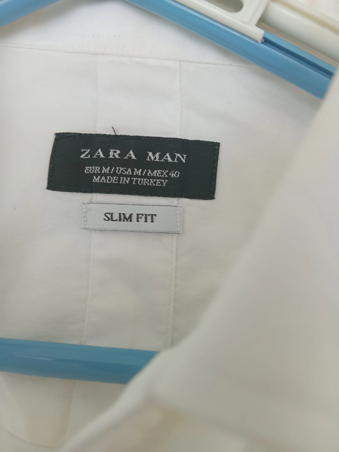 Zara Man White Slim Fit Dress Shirt - photo 2