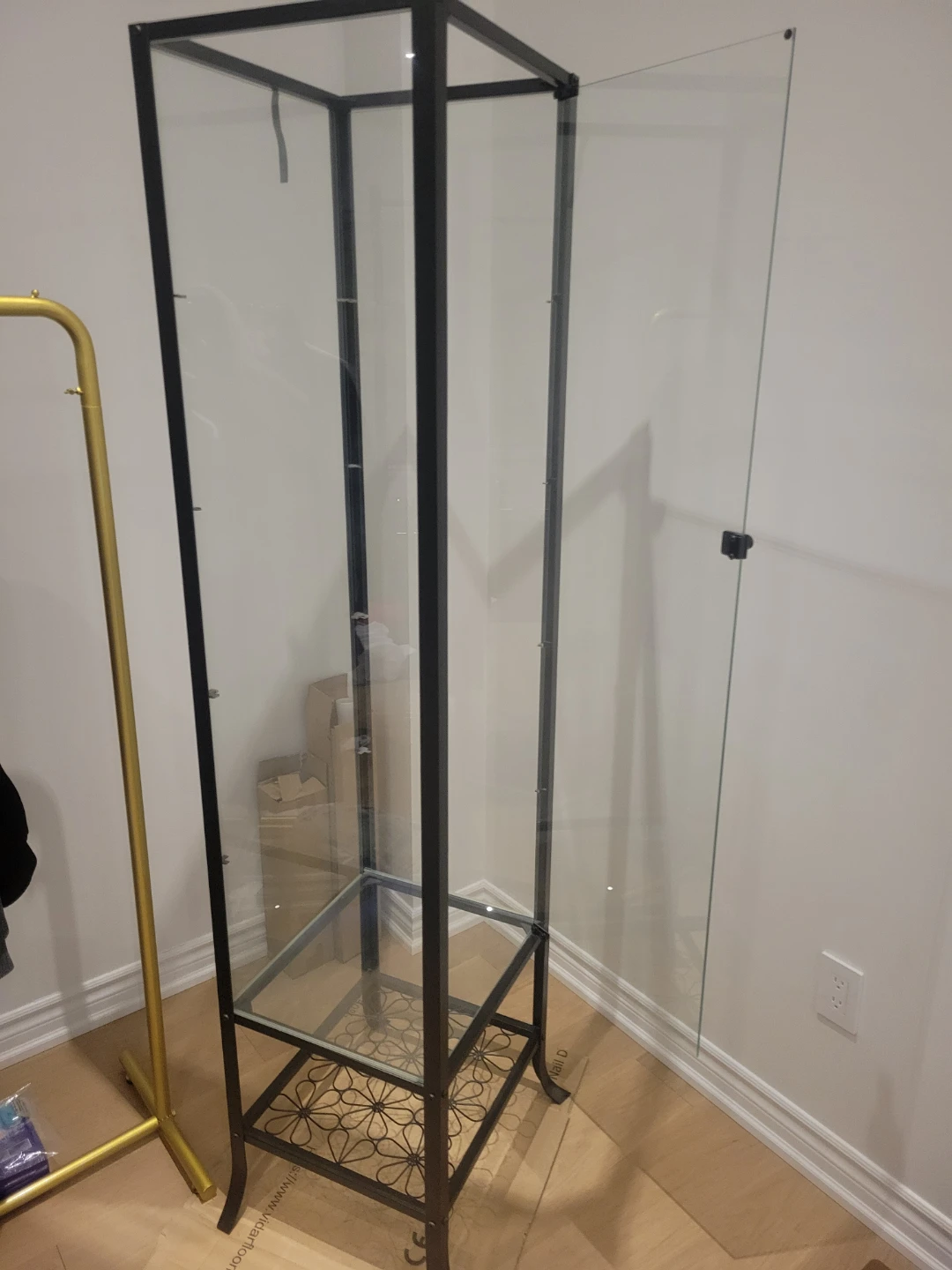 Glass Display Cabinet - three shelf