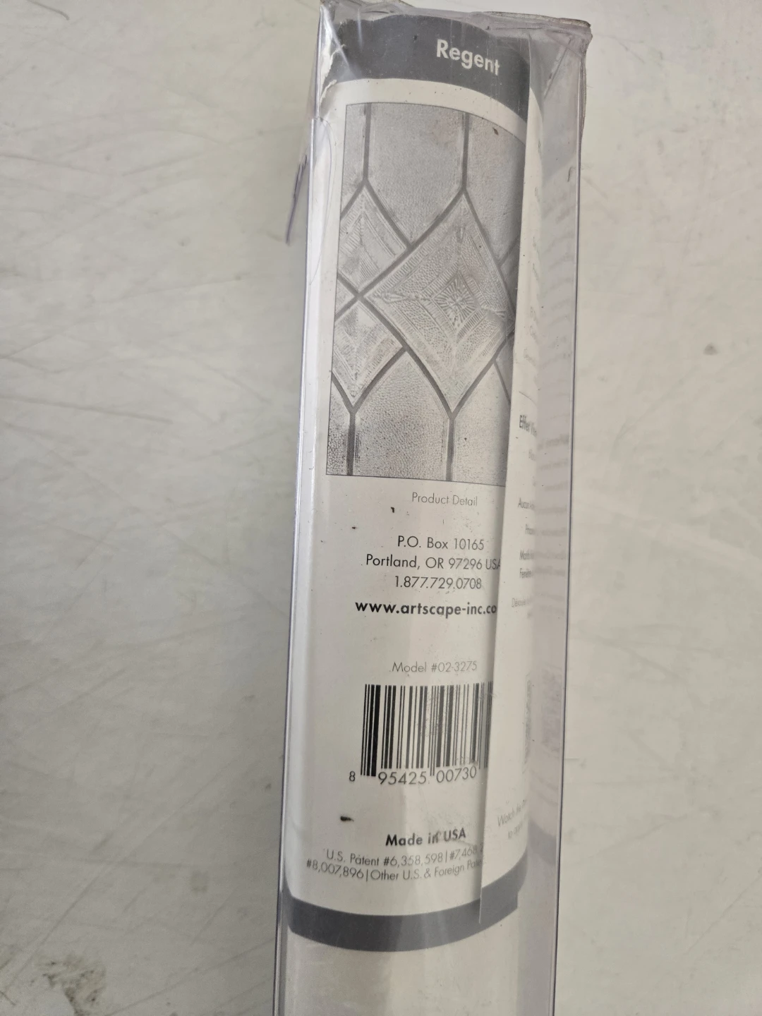 Artscape Regent Textured Glass Window Film 24" x 36" - photo 4