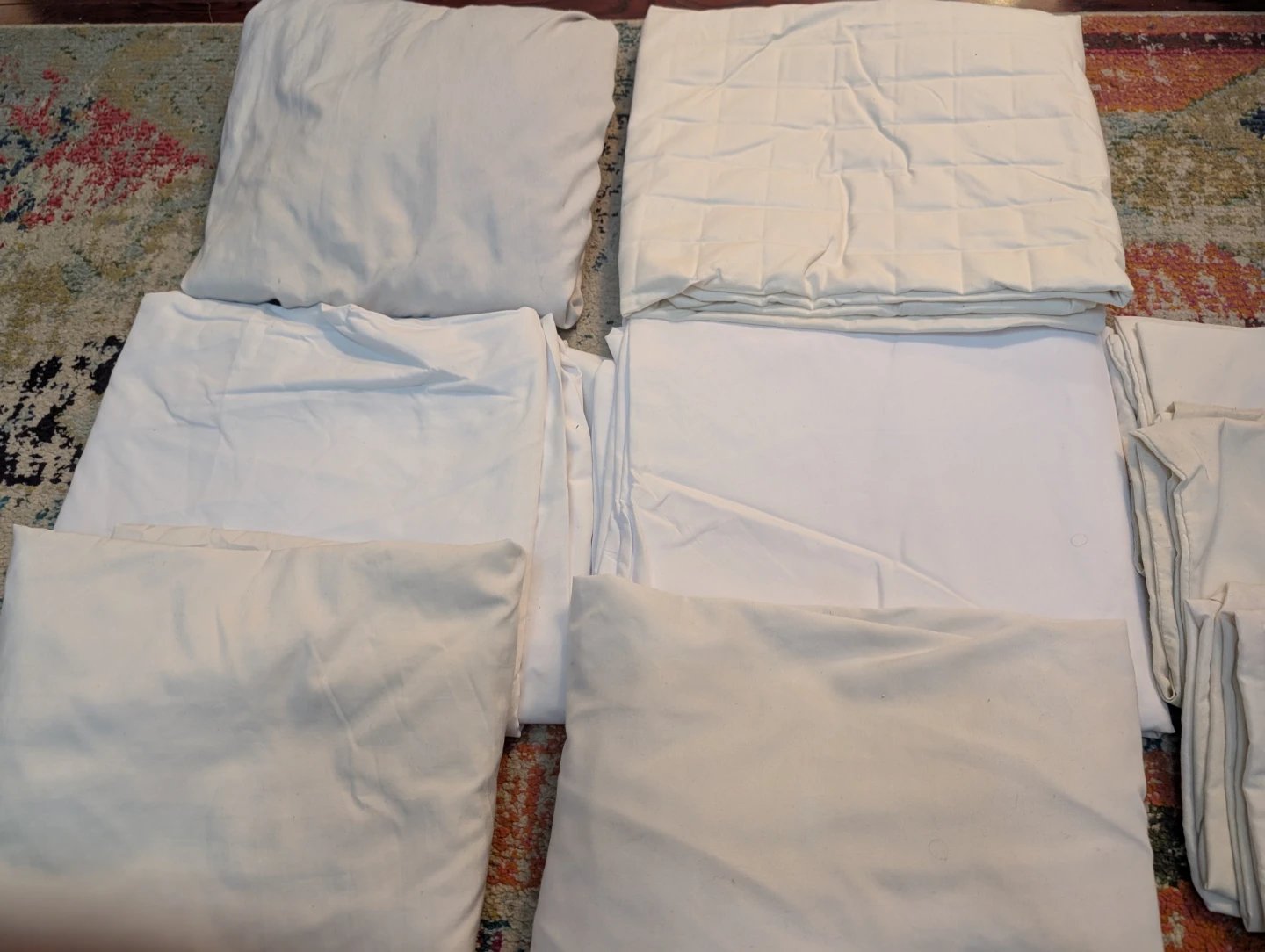 Queen White Bed Sheet Bundle - photo 2