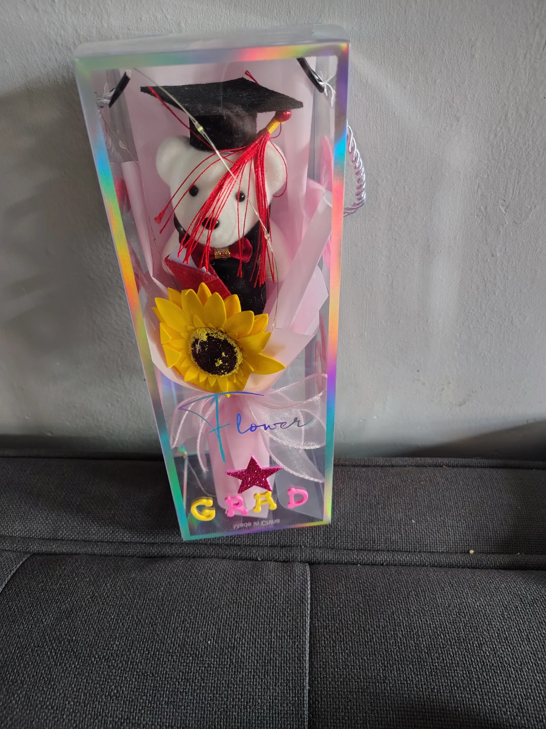 Graduation Teddy Bear Flower Bouquet - photo 5