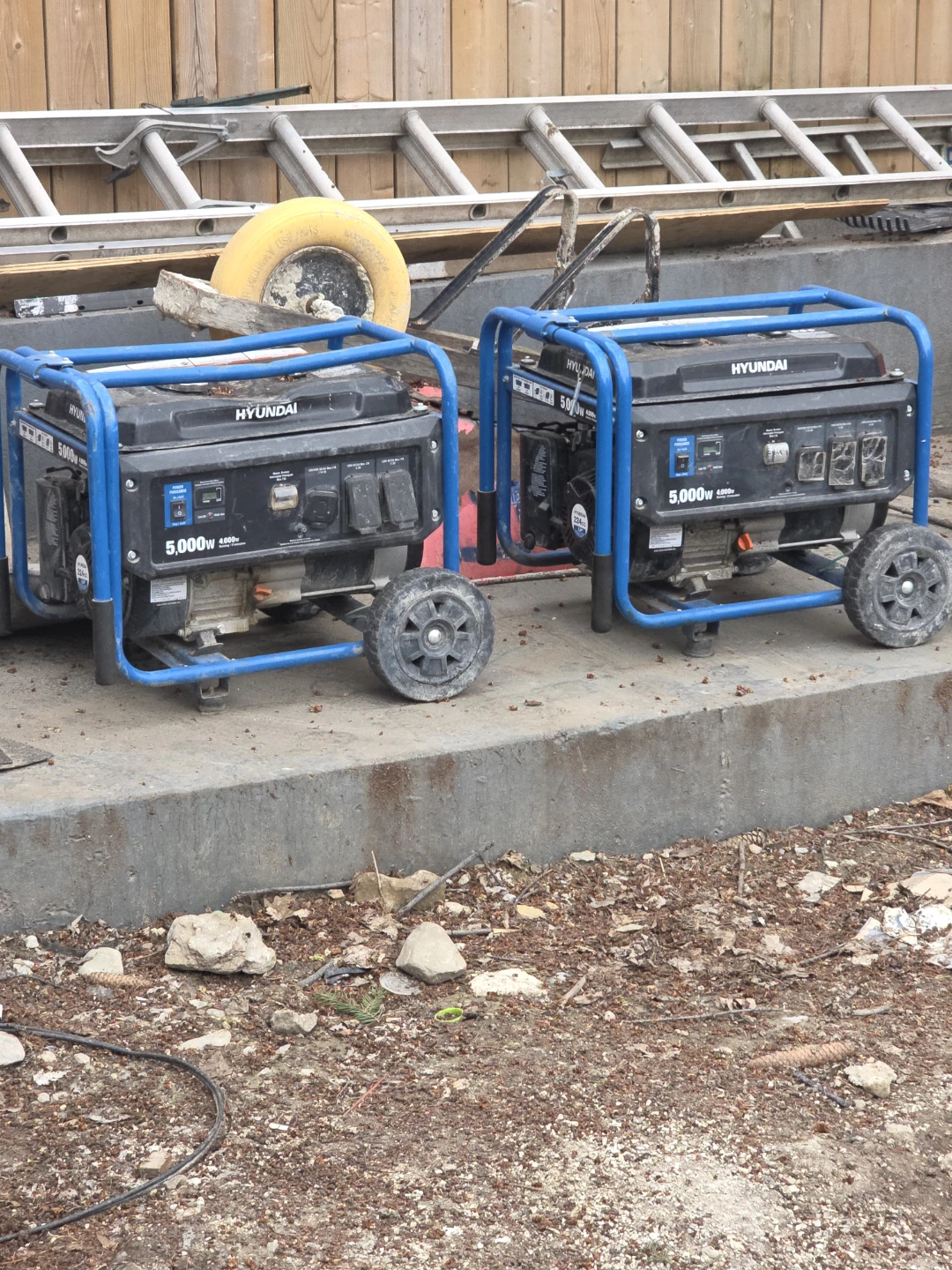Hyundai 5000W 4000W Generator