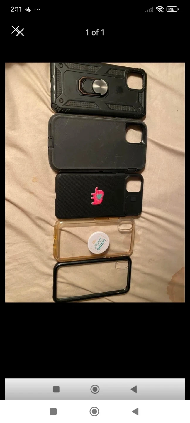Lot of 5 Phone Cases