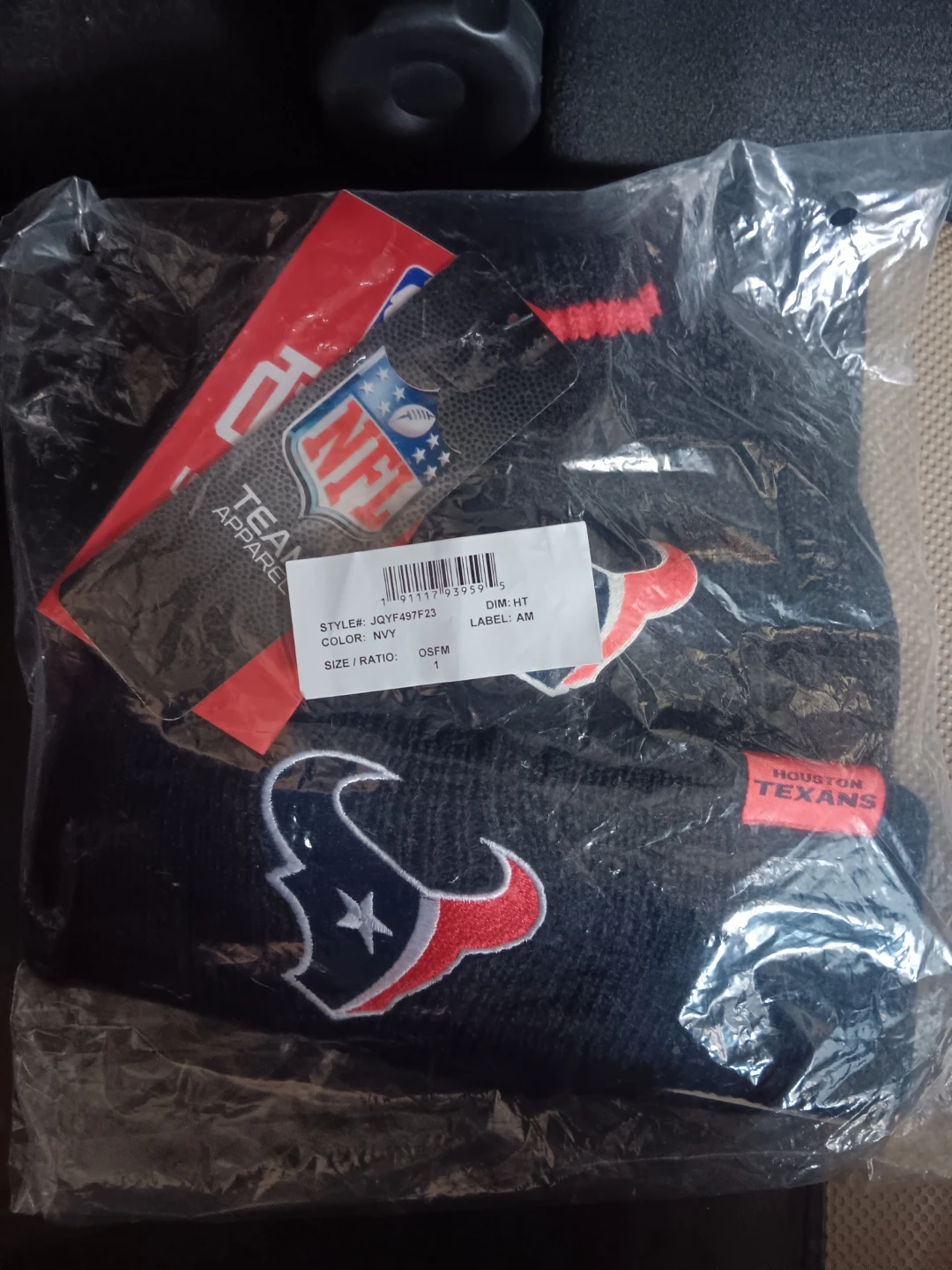 Houston Texans NFL Knit Hat & Gloves Set - photo 2