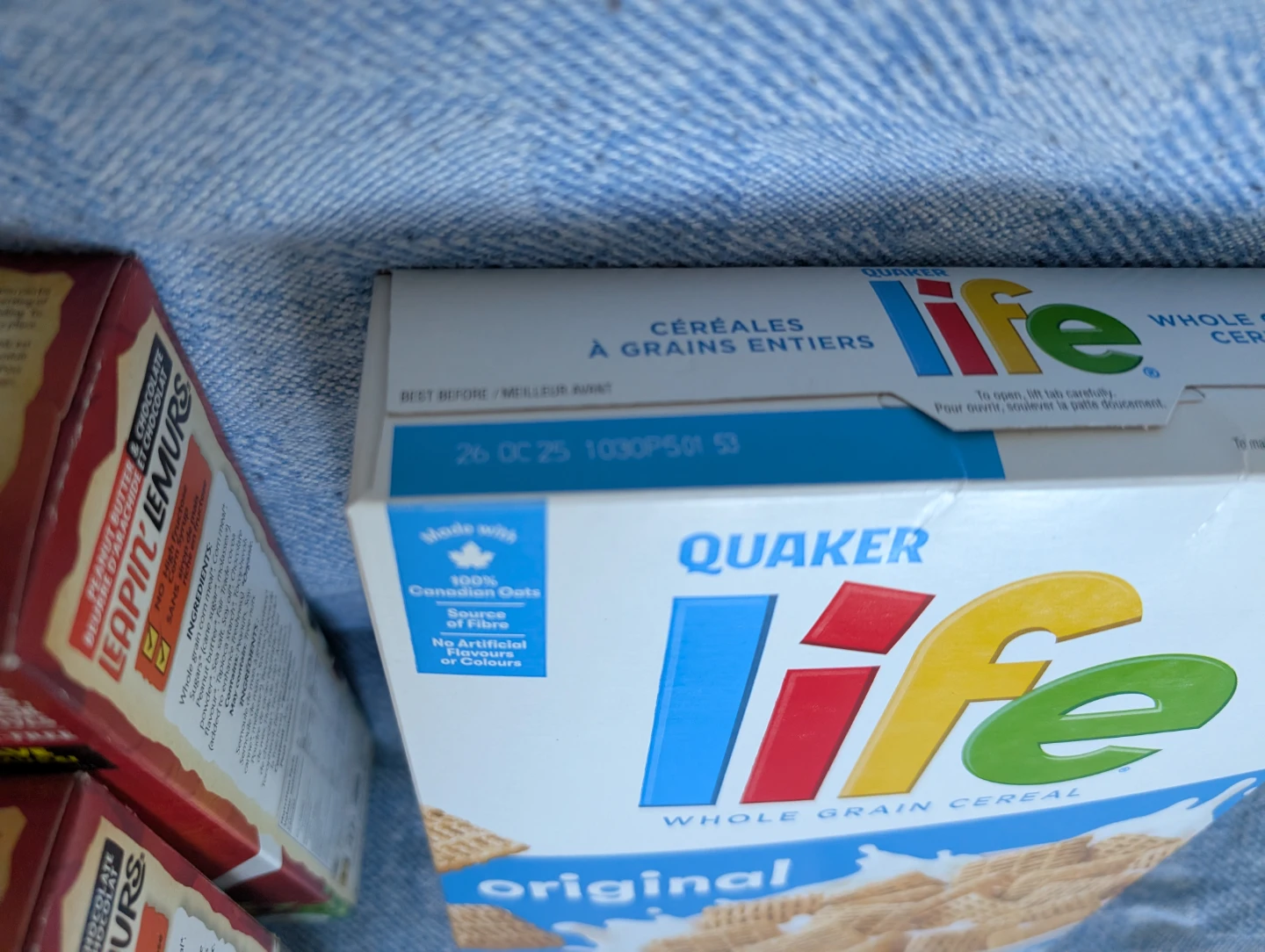 Nature's Path - 4 Boxes and 1 Quaker Whole Grain Cereal box - photo 3