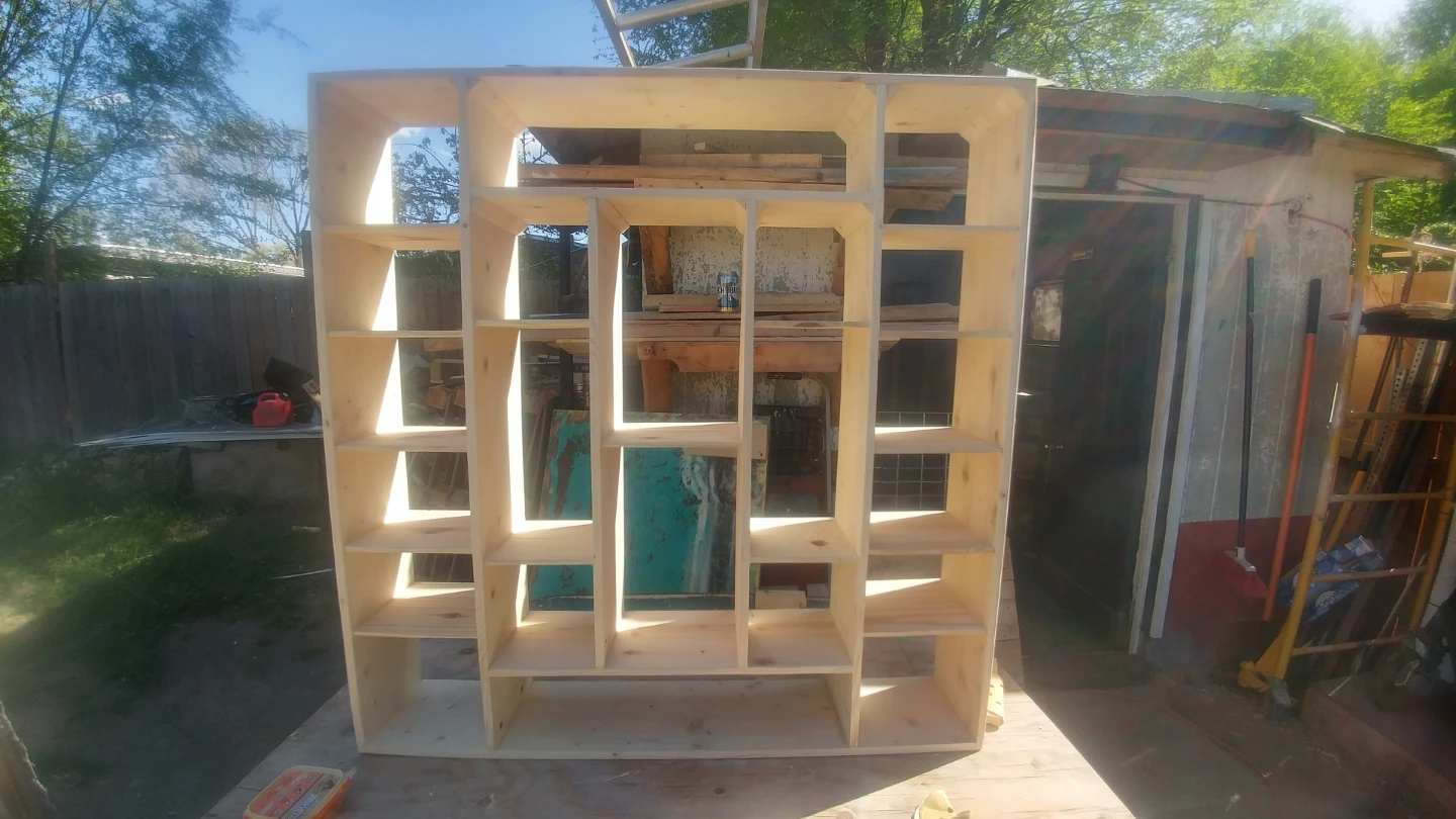 Wooden Bookshelf/Display Unit - photo 5