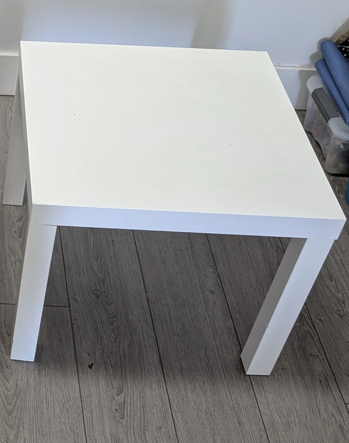 IKEA White Side Table - photo 3