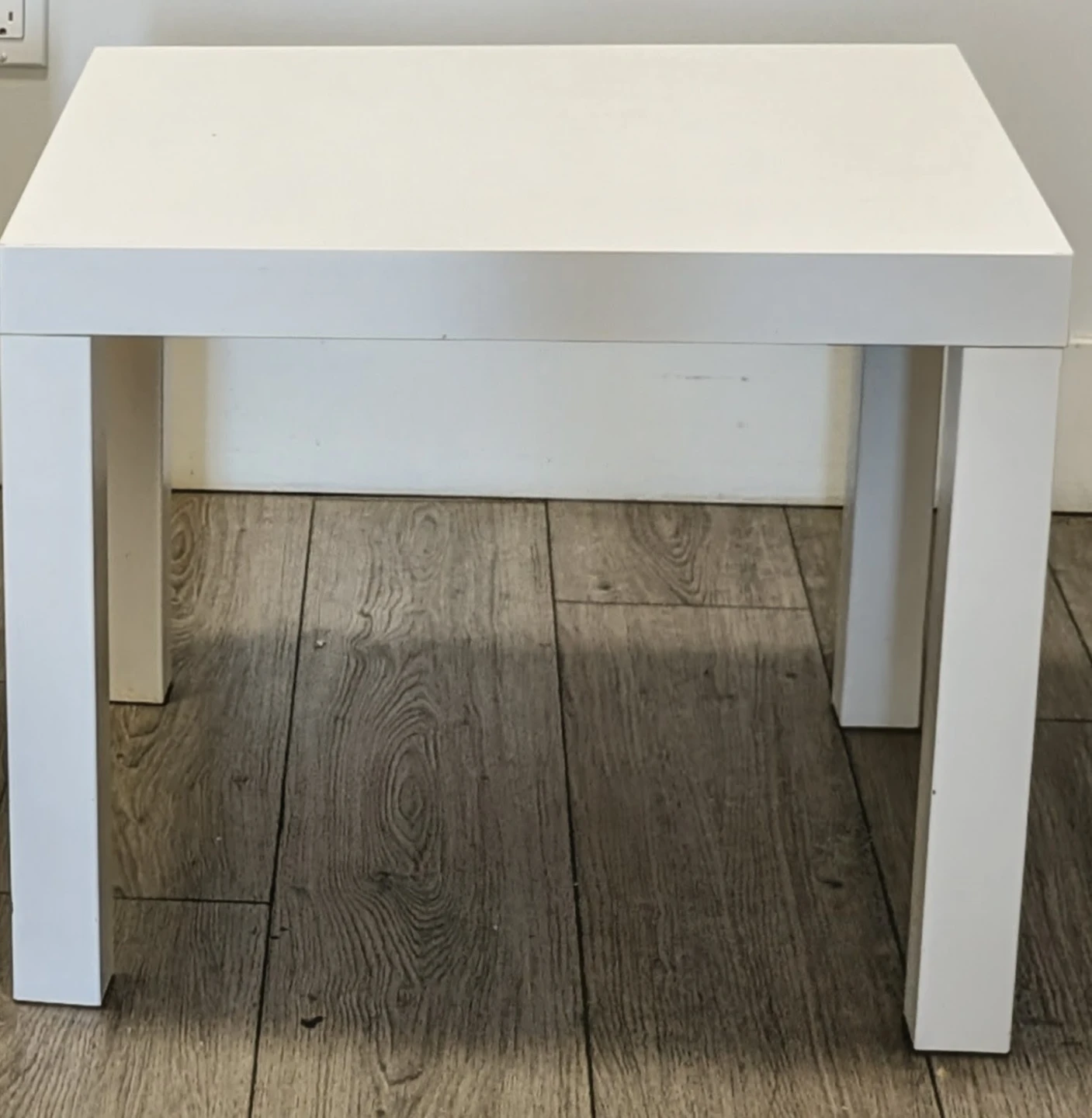 IKEA White Side Table - photo 4