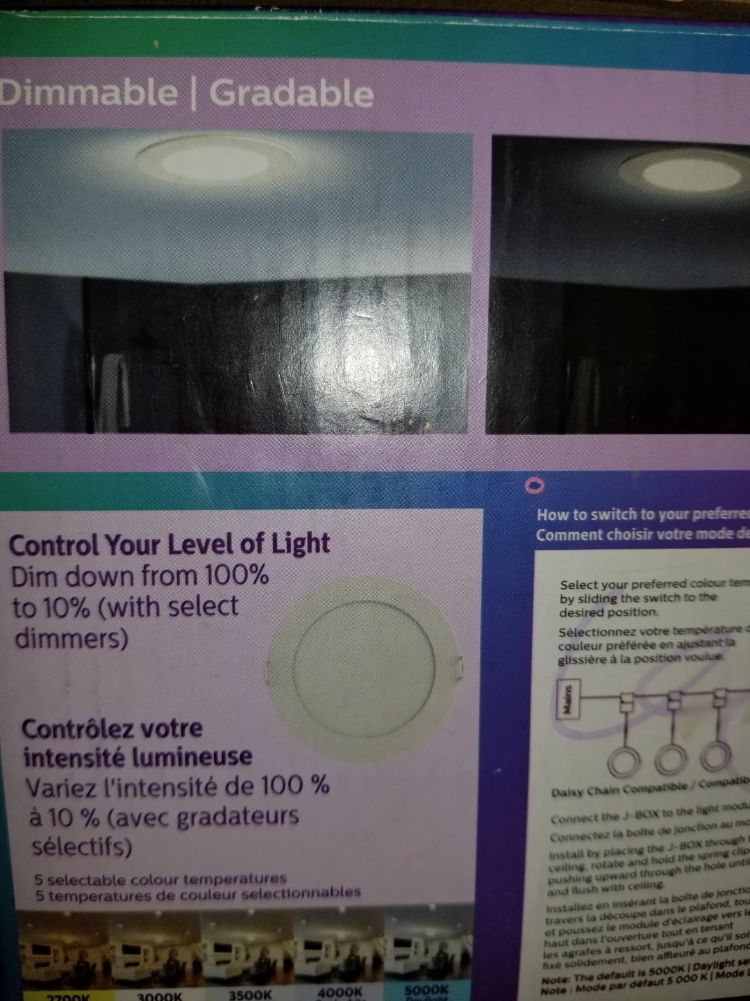 Philips 4" Canless Slim Downlight LED - 5 Shades, 10.5W