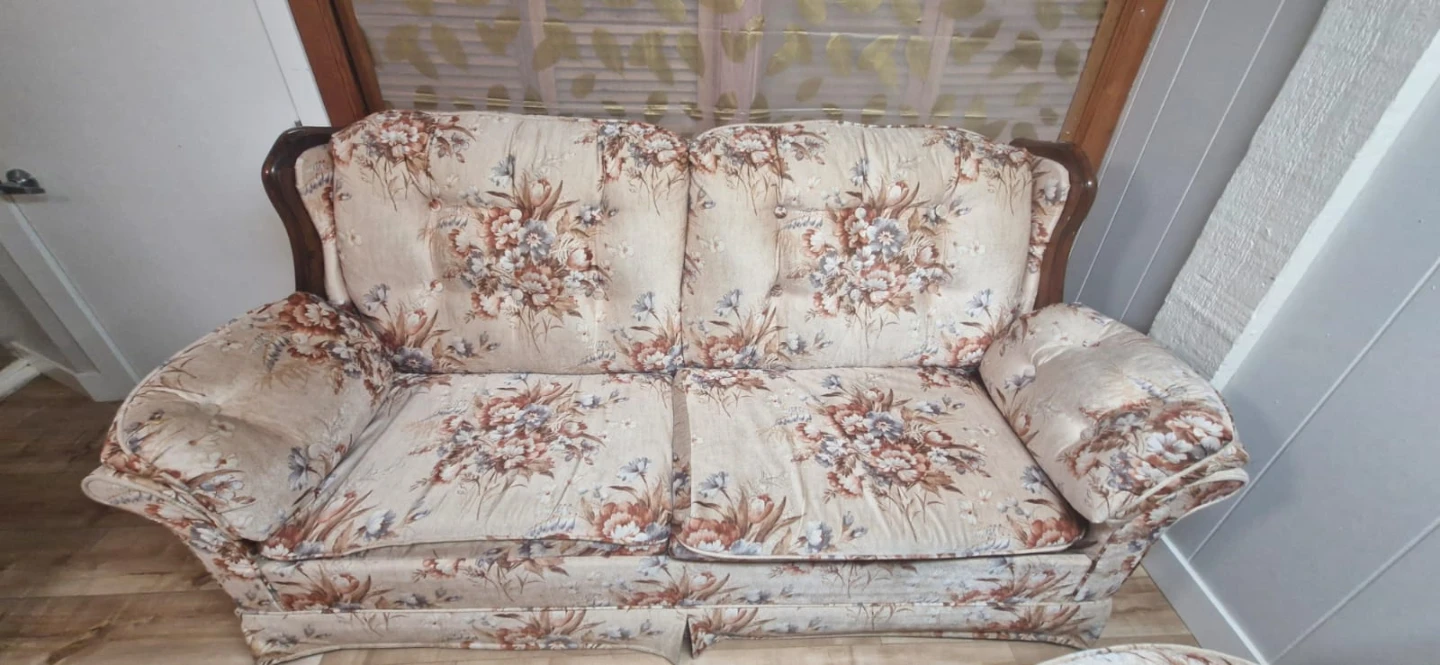 Floral Print Sofa Bed - photo 2