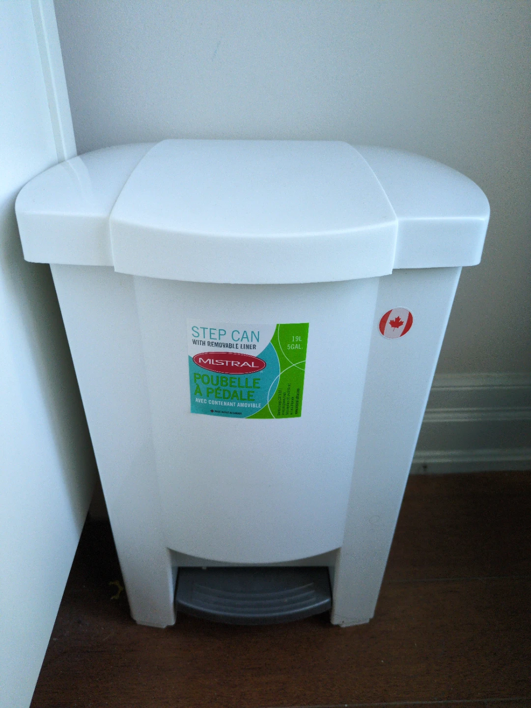 Mistral Step Can Trash Can 5 Gal