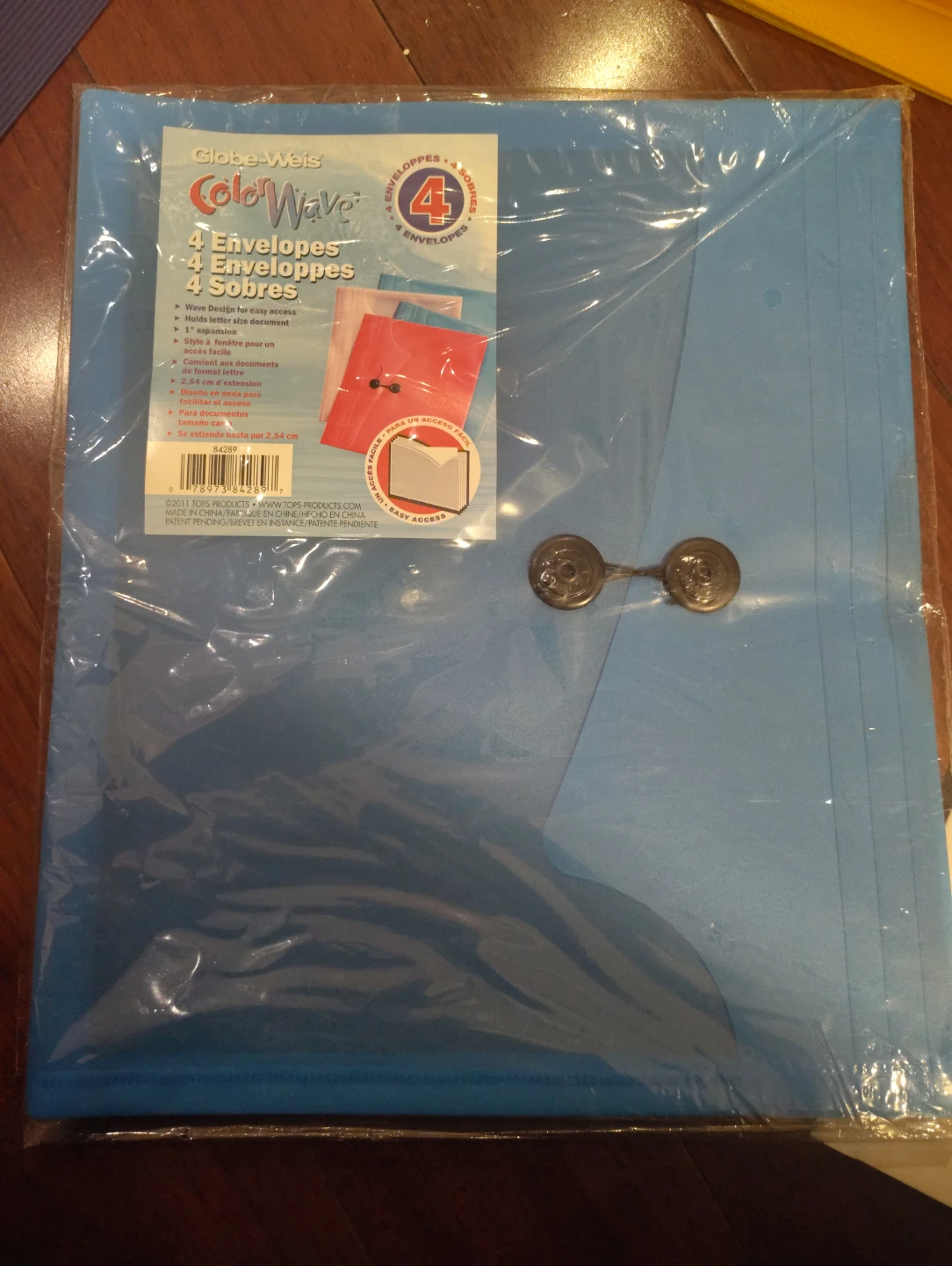 Globe-Weis Colo-Wave 4 Envelope Set (read description)