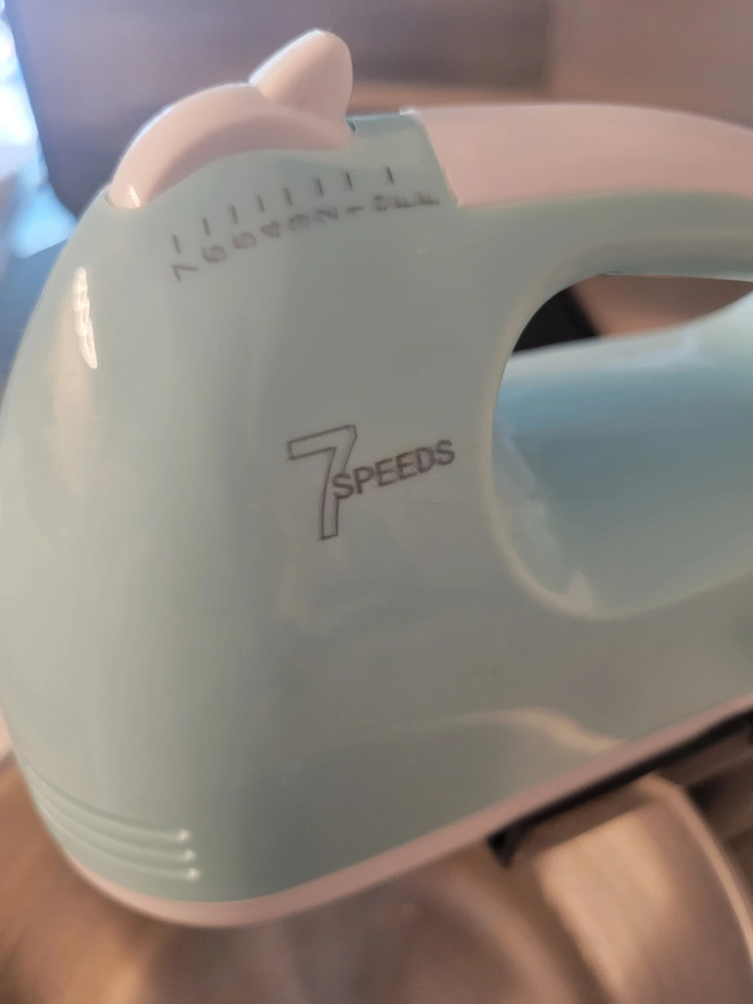 Light Blue Stand Mixer with 7 Speeds - photo 3