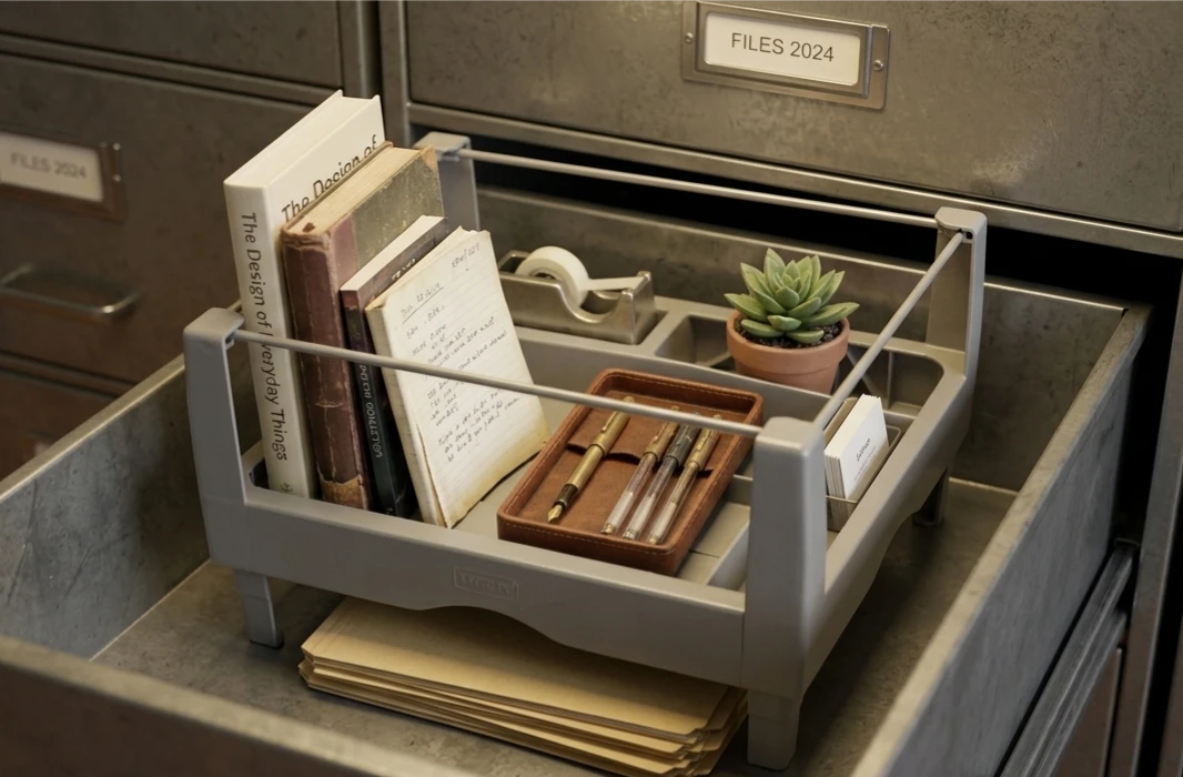 Filing Cabinet File Holder
